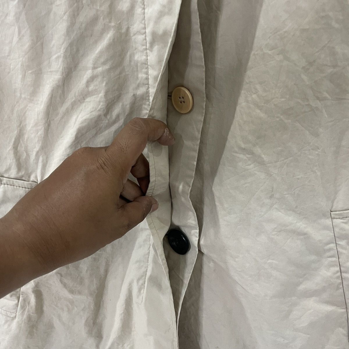 Max Mara Vintage Weekend Max Mara Trench Coat Jacket Size L / US 10 / IT 46 - 6 Thumbnail