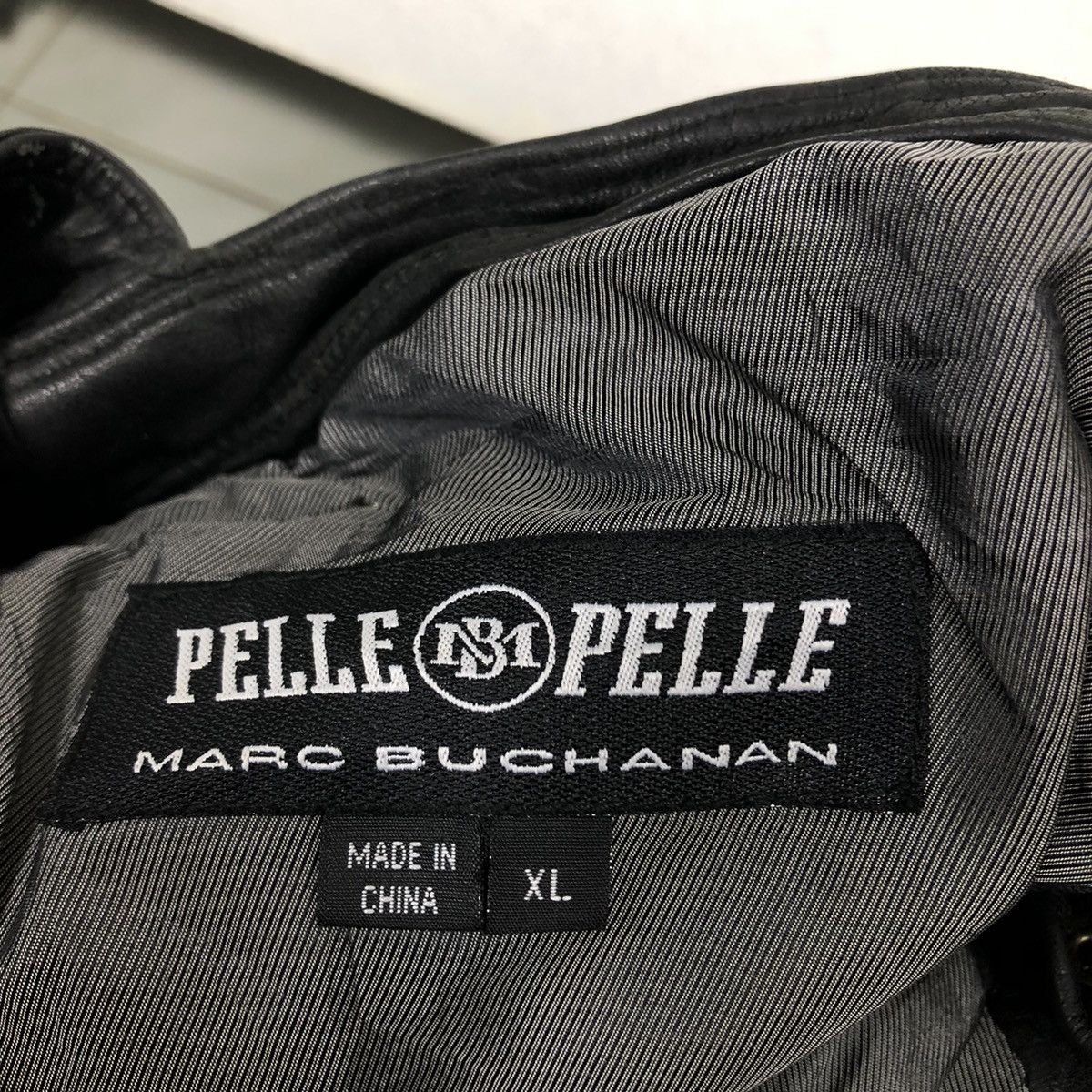 Genuine Leather × Marc Buchanan × Pelle Pelle 🔥Rare Genuine Leather Overall Worker Marc Buchanan Size US 38 / EU 54 - 11 Thumbnail
