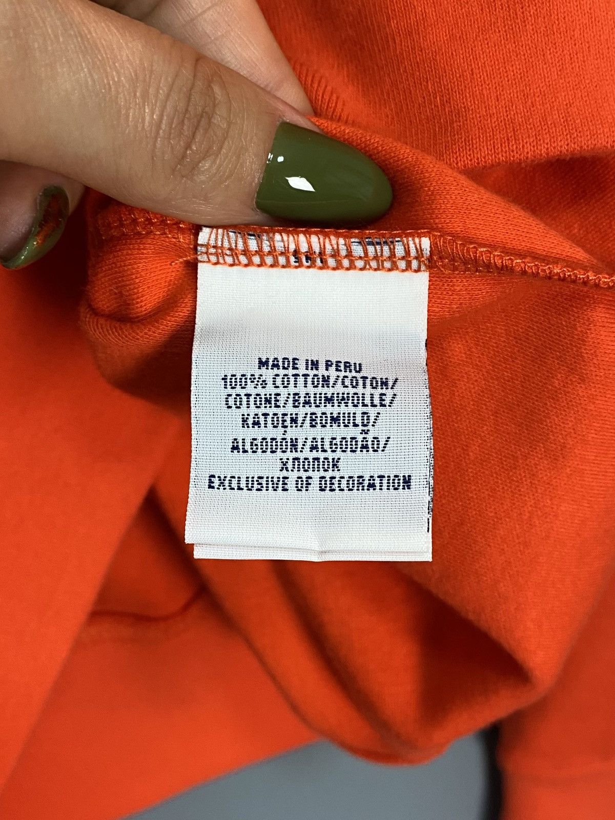 Polo Ralph Lauren Polo Ralph Lauren High Neck Jumper Sweater Zip Size L Orange Size US L / EU 52-54 / 3 - 6 Thumbnail