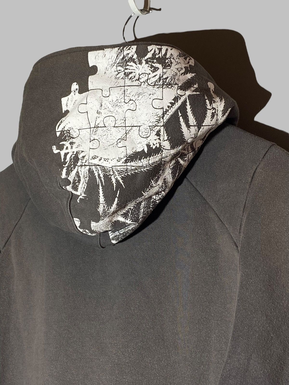 GSUS Sindustries 00s Gsus Industries Y2K Hoodie Dark Aesthetic Puzzle Print Size US XL / EU 56 / 4 - 3 Thumbnail