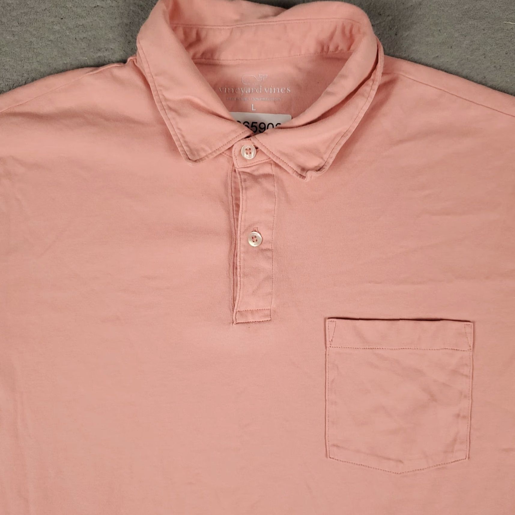 Vineyard Vines Vineyard Vines Polo Shirt Mens L Pink Cotton Whale Casual Short Sleeve Polo Mens L Pink Cotton Whale Casual Short Sleeve Size US L / EU 52-54 / 3 - 2 Thumbnail
