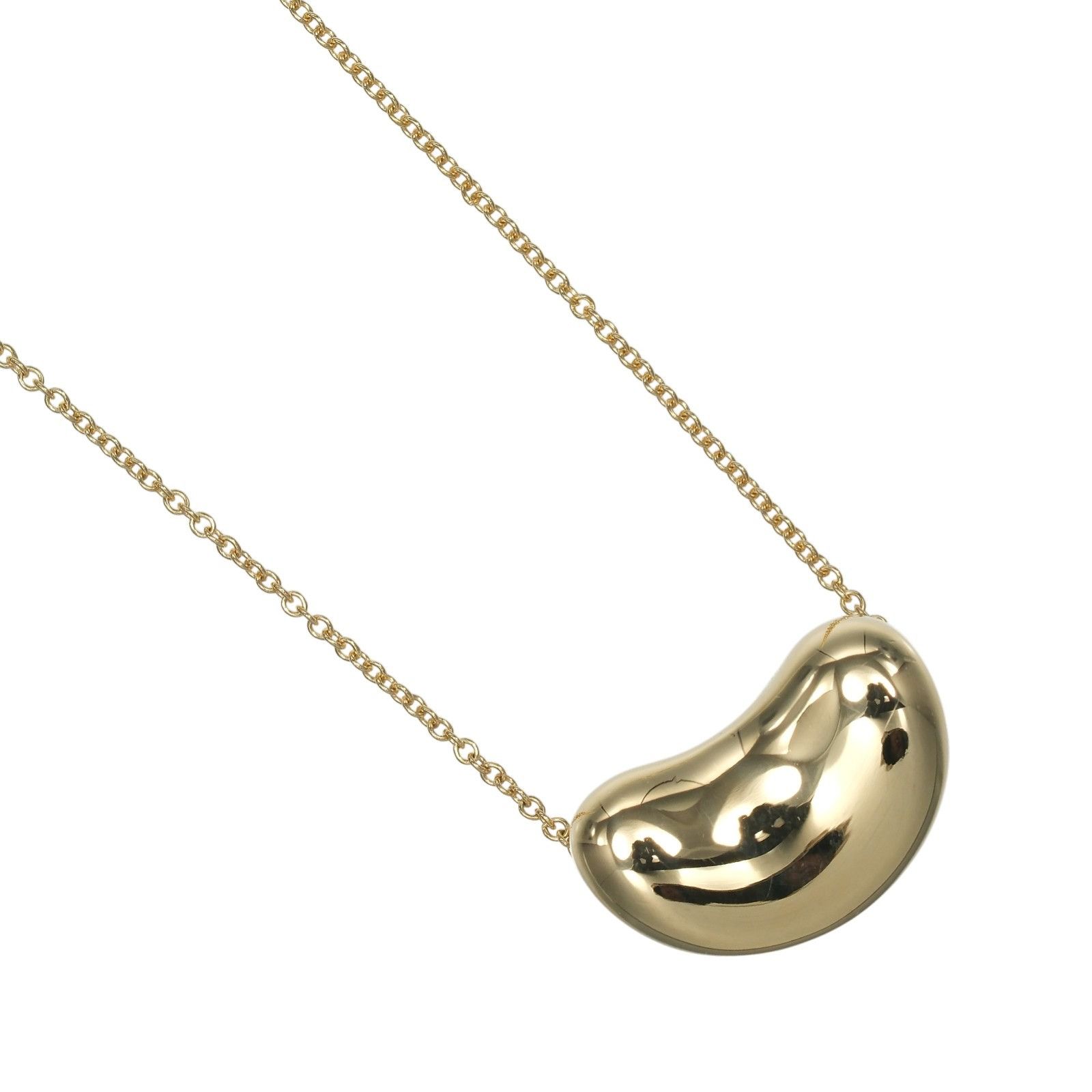 Tiffany & Co. Tiffany & Co. TIFFANY&Co. Bean Au750 Necklace Precious Metal Necklace DUTY FREE for USA Size ONE SIZE - 1 Thumbnail