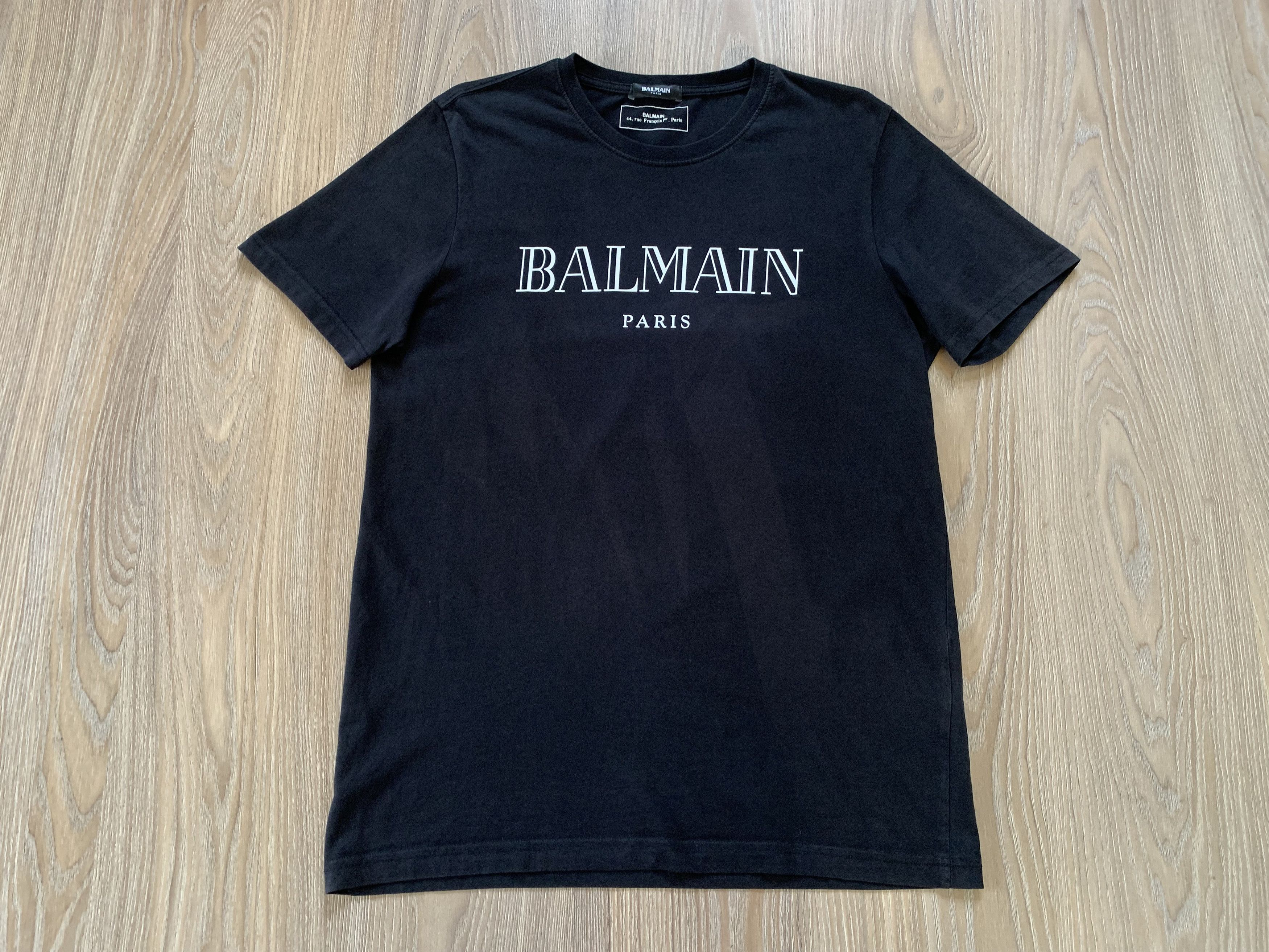 Pierre Balmain Balmain Black Short Sleeve T Shirt Size US L / EU 52-54 / 3 - 2 Thumbnail