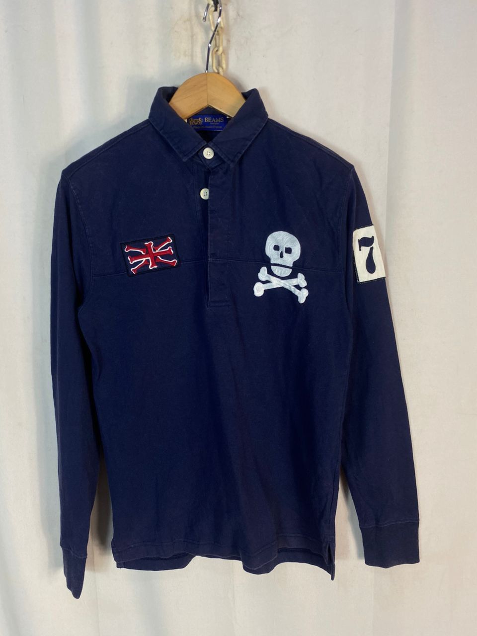 Beams Plus × Japanese Brand Beams polo rugby shirt with patches Size US S / EU 44-46 / 1 - 1 Thumbnail