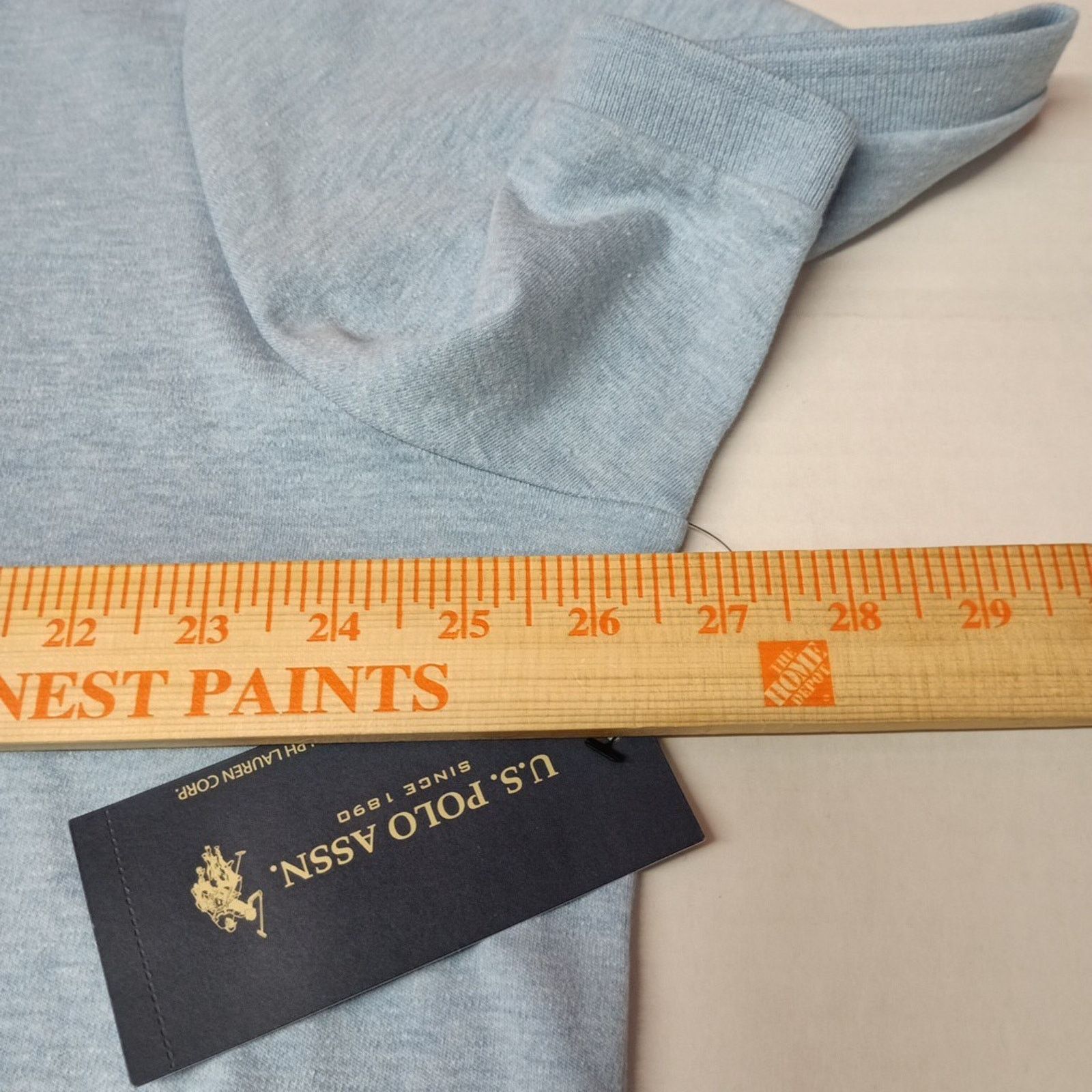 U.S. Polo Assn. U.S. Polo Assn Polo Shirt Men's Size 2XL Blue Heather Size US XXL / EU 58 / 5 - 4 Thumbnail