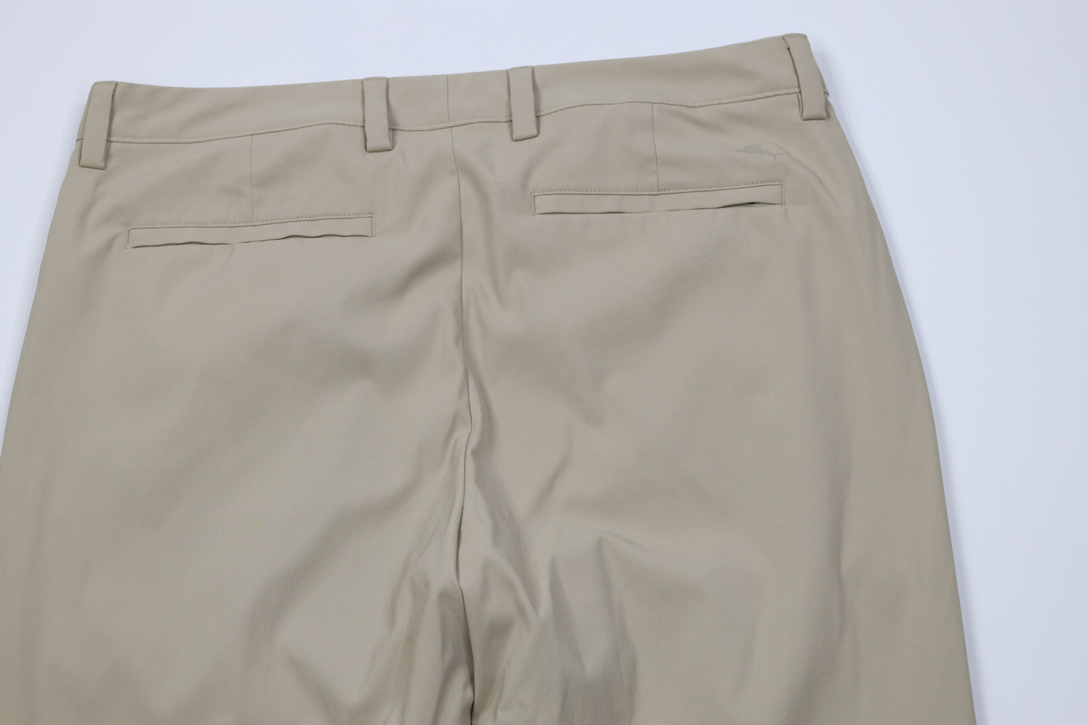 Tommy Bahama Tommy Bahama Tech Knit Straight Leg Golf Chino Pants Beige Size US 34 / EU 50 - 9 Thumbnail