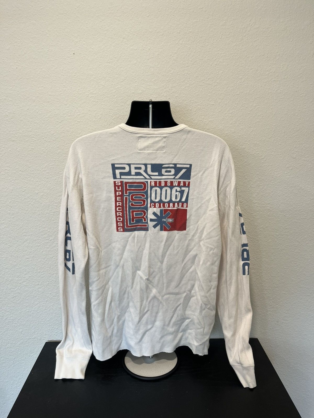 Polo Ralph Lauren × Vintage Y2K polo sport long sleeve thermal shirt Size US XXL / EU 58 / 5 - 2 Thumbnail