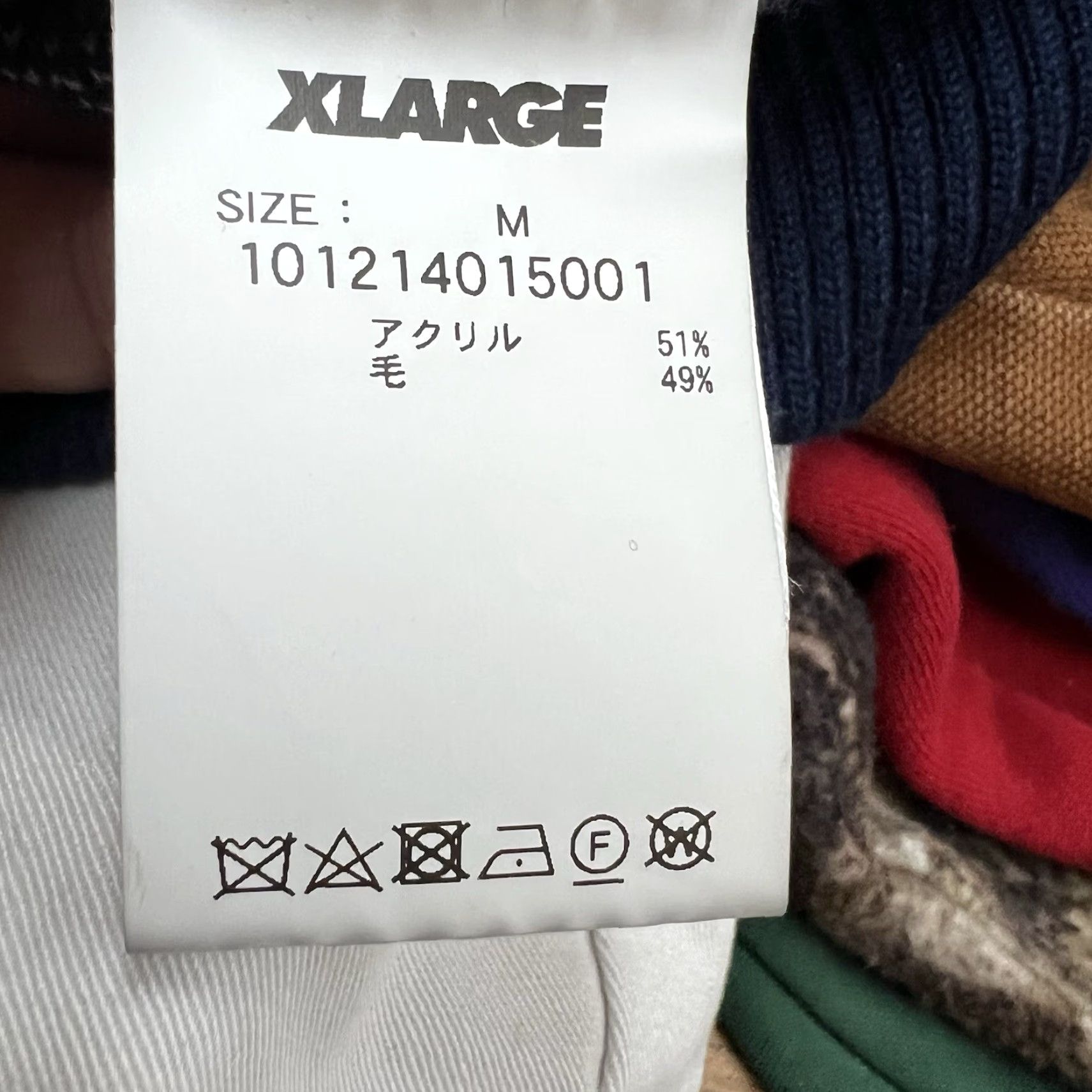 Vintage XLARGE Sweater Mens Size M Blue Wool Blend Heavyweight Graphic Print Pullover Knit 90s Classic Outdoor Size US M / EU 48-50 / 2 - 7 Thumbnail