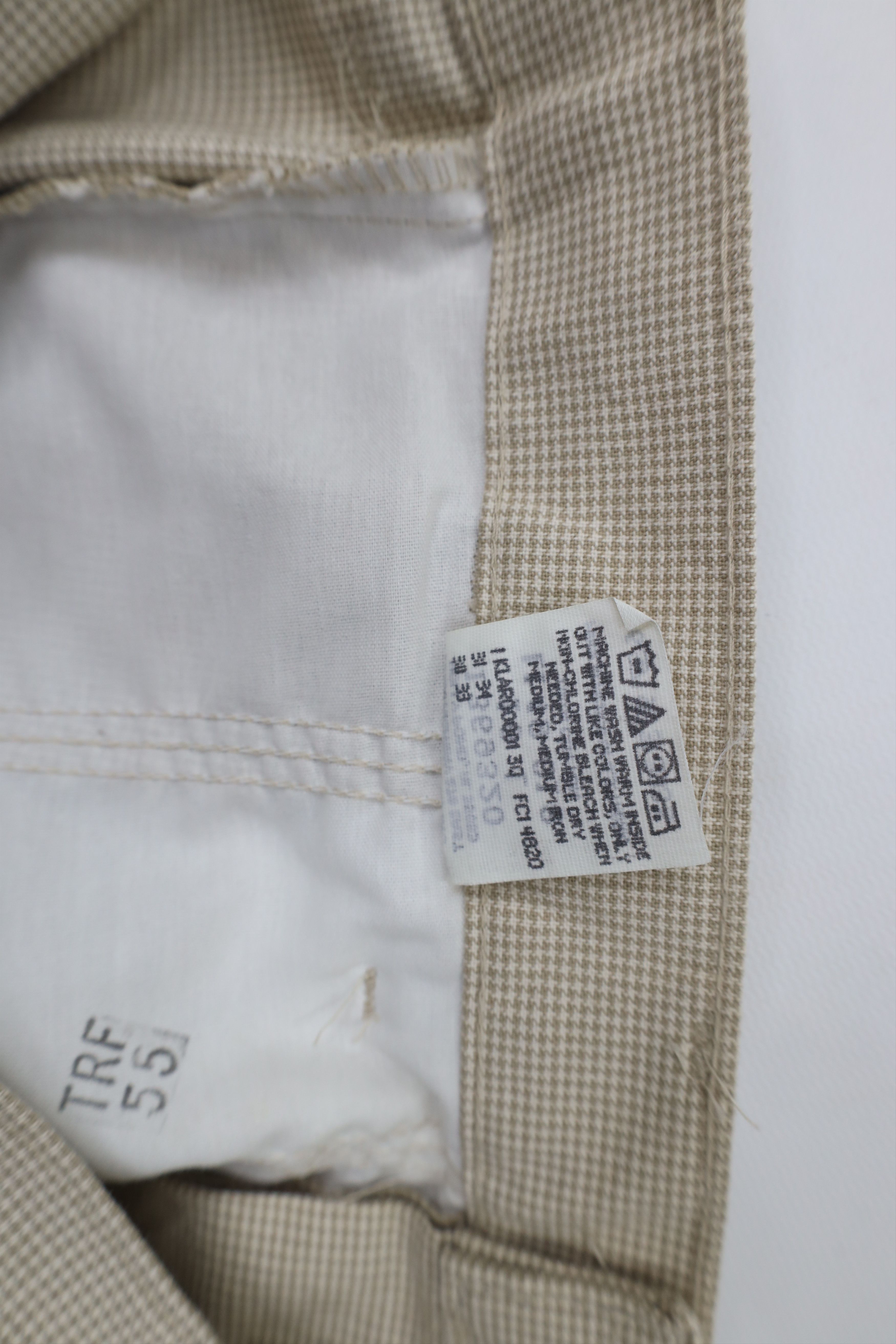 Vintage Deadstock Vintage 90s Streetwear Houndstooth Tapered Pants Size 32" / US 10 / IT 46 - 10 Thumbnail