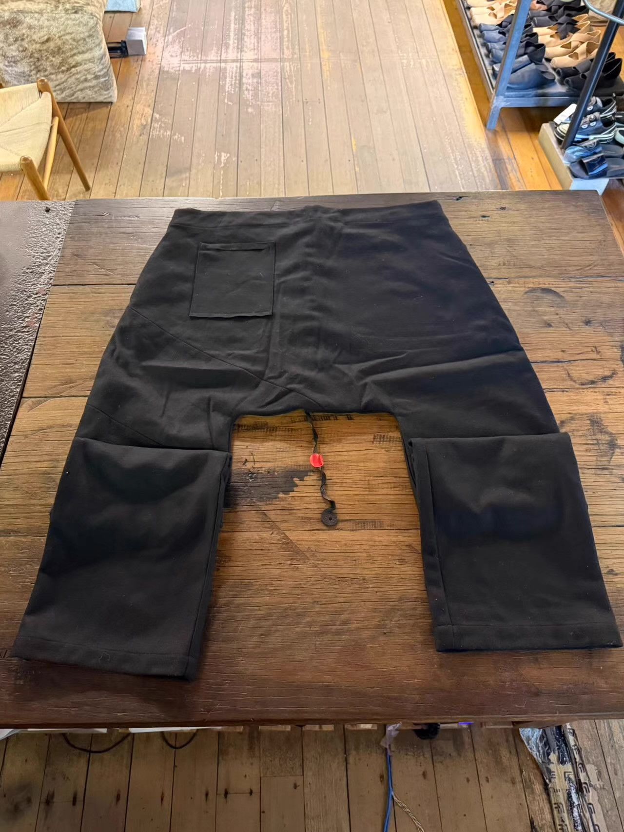 Odyn Vovk Odyn Vovk 11AW Wool & Cashmere Blend Gathered Trousers Ｑ25 Size US 34 / EU 50 - 2 Thumbnail