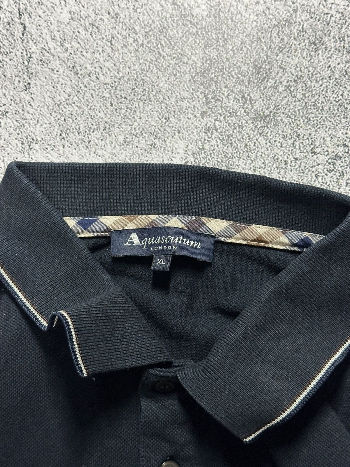 Aquascutum Vintage Aquascutum Sweatshirt Black Logo Size US L / EU 52-54 / 3 - 4 Thumbnail