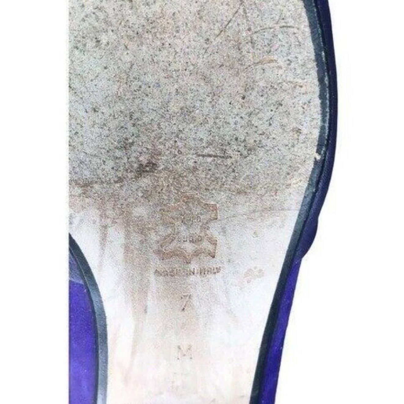 Other Via Garda Purple Leather Slip-On Loafers Made in Italy 7 Size US 7 / IT 37 - 4 Thumbnail