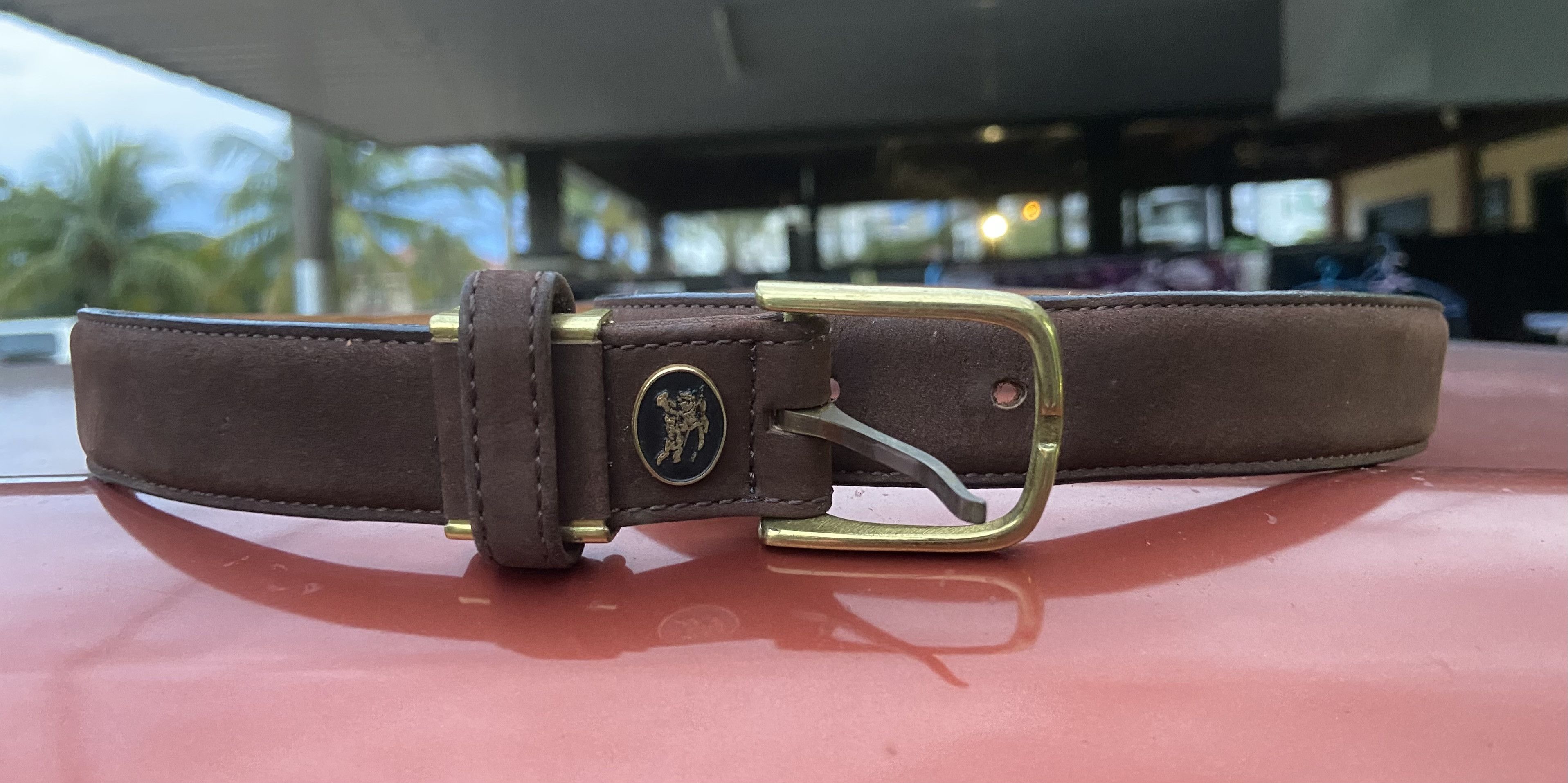 Burberry Burberrys Suede Leather belts Size ONE SIZE - 7 Thumbnail
