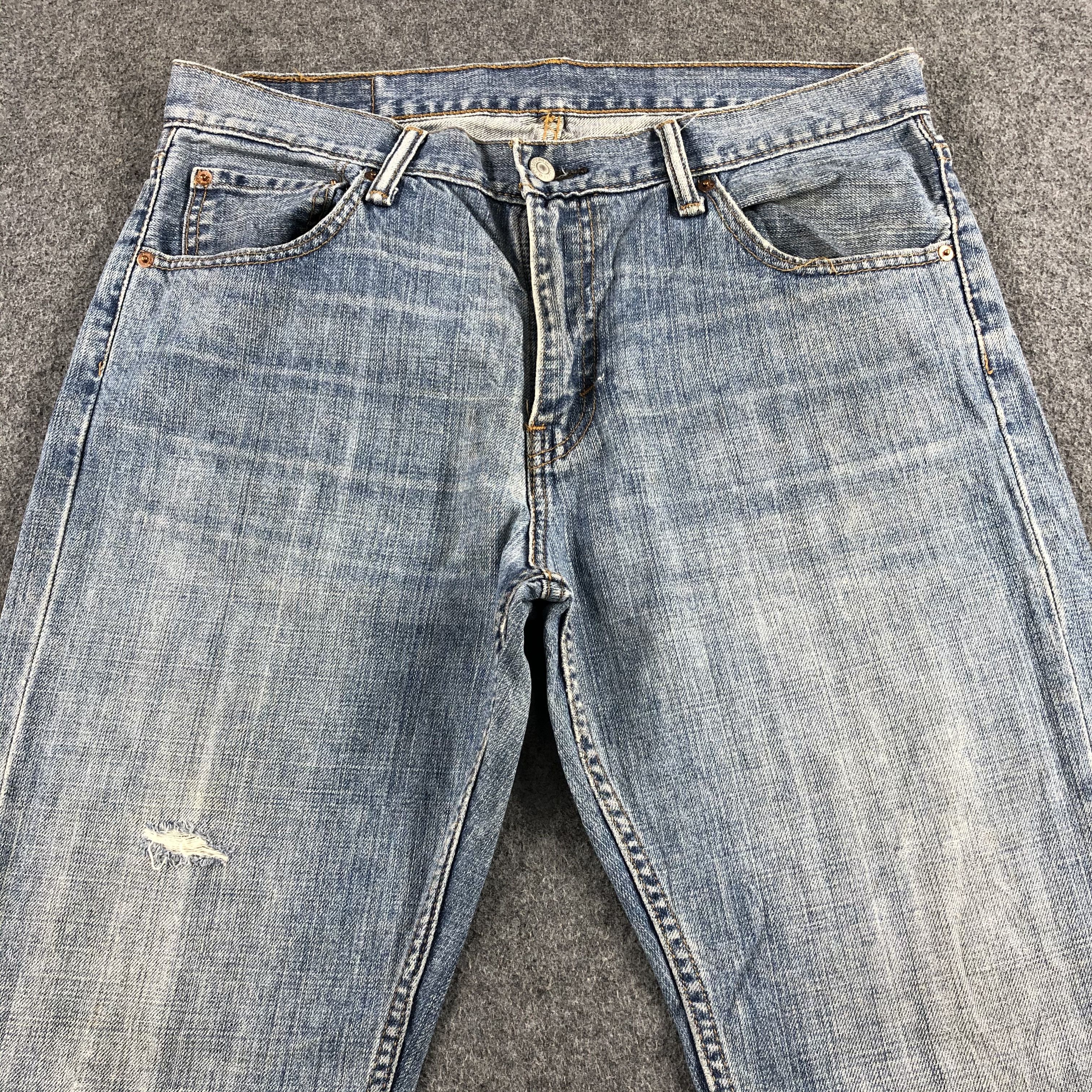 Levi's Vintage Light Wash Levis 527 Jeans-J1672 Size US 35 - 3 Thumbnail
