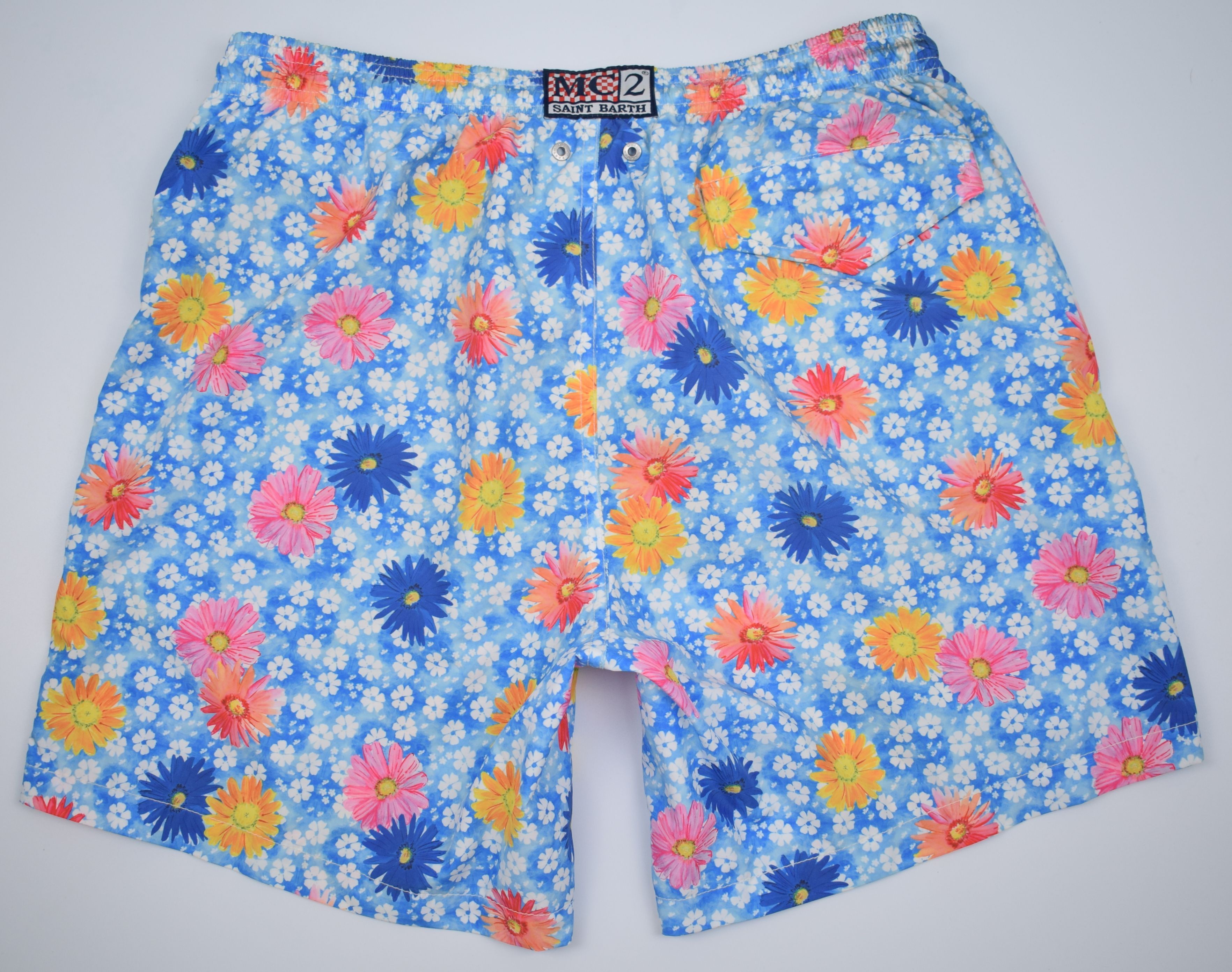 MC2 Saint Barth MC2 Saint Barth 100% Recyled Polyester Floral Shorts Size US 38 / EU 54 - 3 Thumbnail