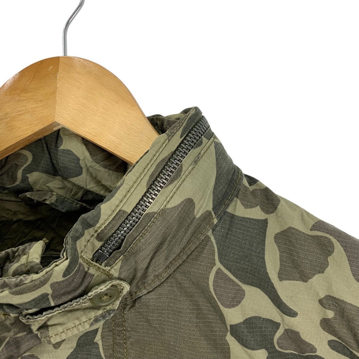 Gap Vintage GAP DUCK FROGSKIN Camouflage Outdoor Jacket Heavy Size US M / EU 48-50 / 2 - 9 Thumbnail