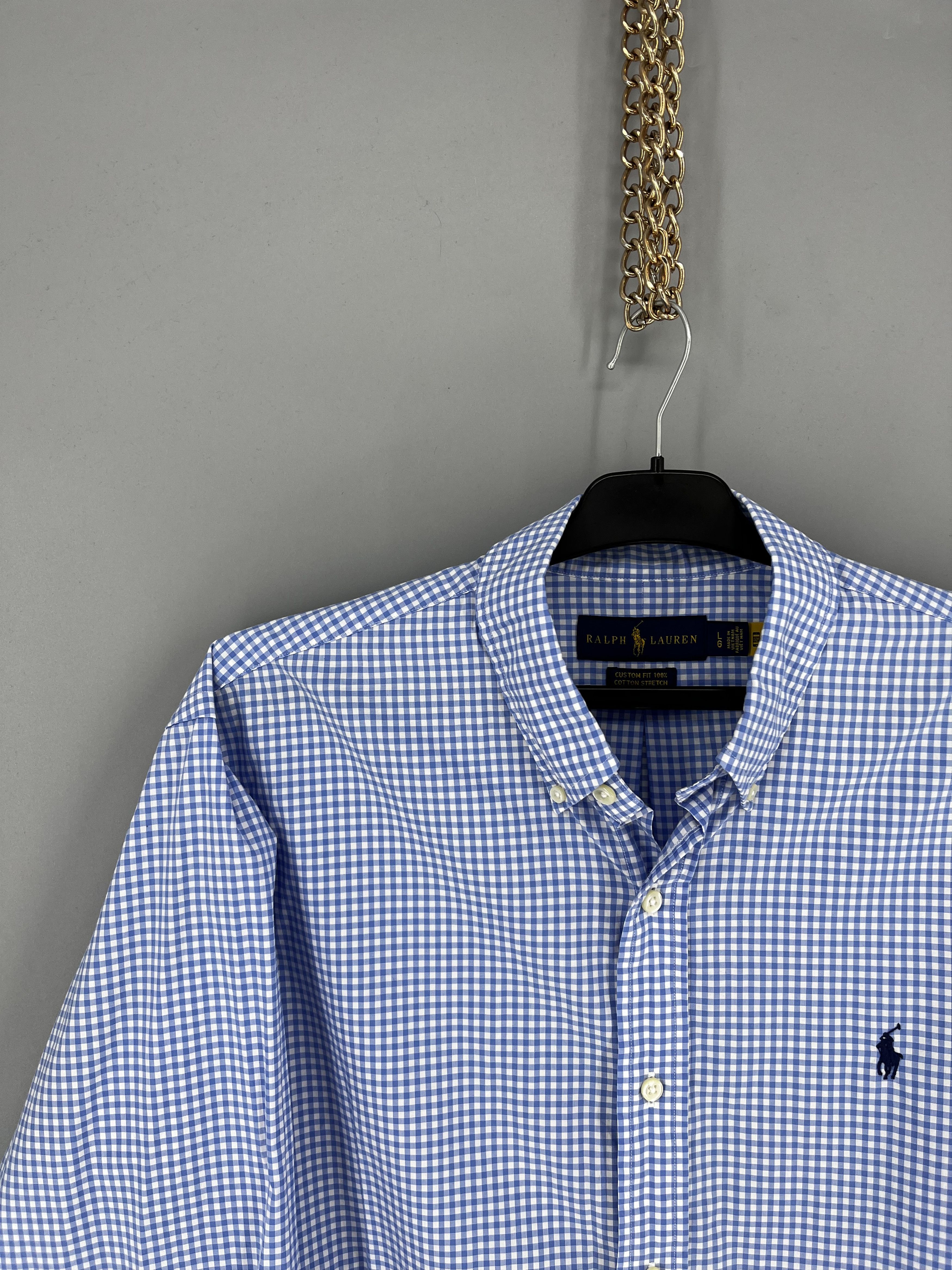 Polo Ralph Lauren Vintage y2k Polo Ralph Lauren Plaid Blake Cotton Flannel L Size US L / EU 52-54 / 3 - 4 Thumbnail