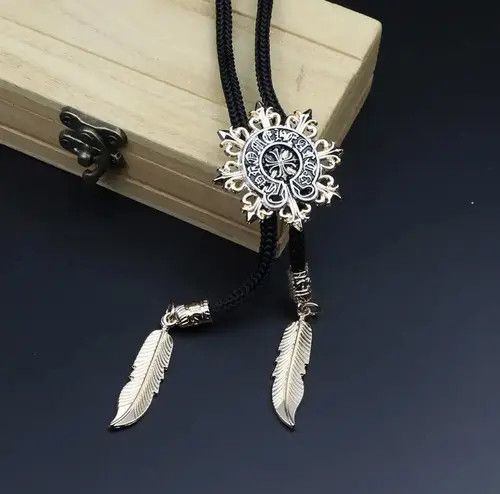 VIBE Vintage Leather Rope Bolo Tie Size ONE SIZE - 3 Thumbnail