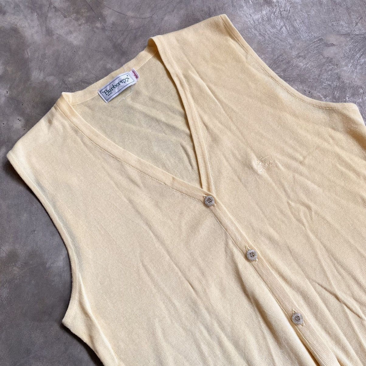 Burberry 1990’s Burberrys Vest Knit Size M / US 6-8 / IT 42-44 - 2 Thumbnail