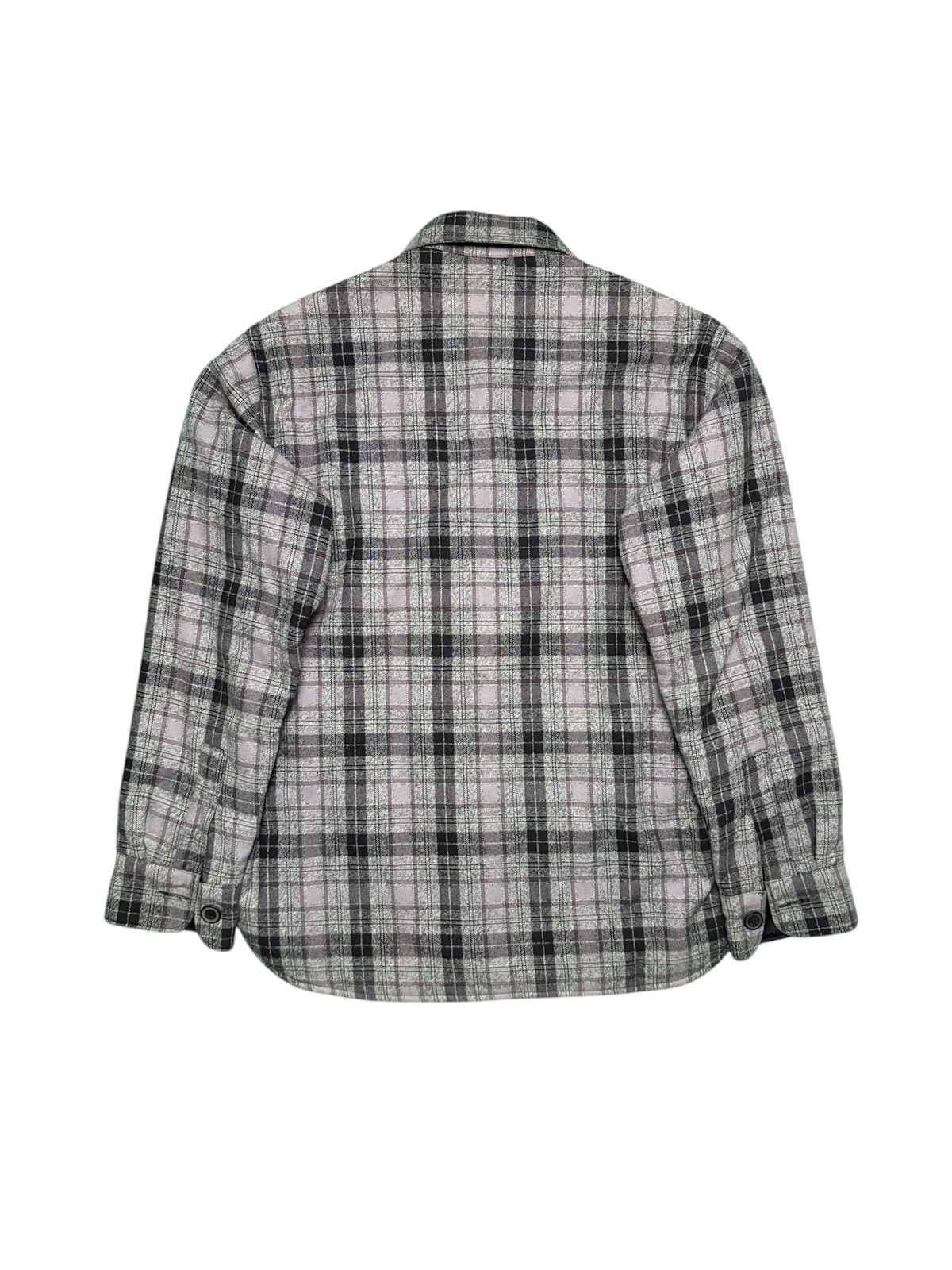A.P.C. A.P.C. Flannel Shirt Padded Lined Jacket Size US M / EU 48-50 / 2 - 8 Thumbnail