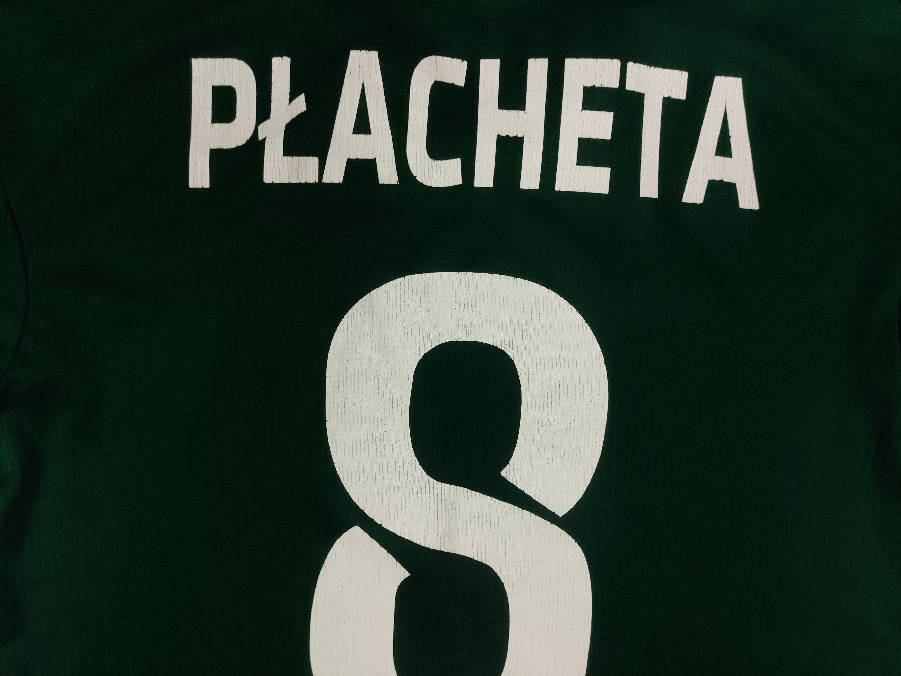 Adidas Płacheta #8 Śląsk Wrocław 2019 2020 Adidas Home Shirt Size US S / EU 44-46 / 1 - 7 Thumbnail