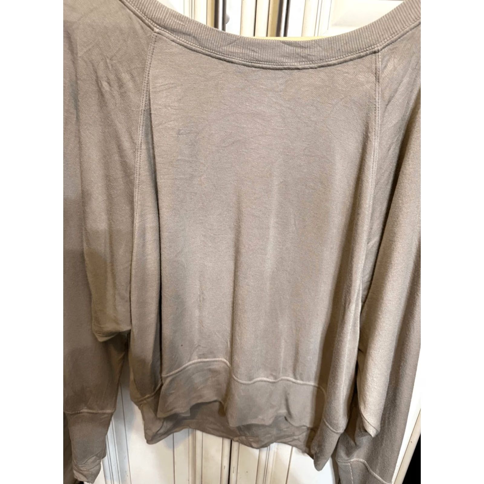 Splits59 Splits59 Women's Indy Dolman Sleeve Fleece Pullover Sweatshirt Tan Large Size L / US 10 / IT 46 - 4 Thumbnail
