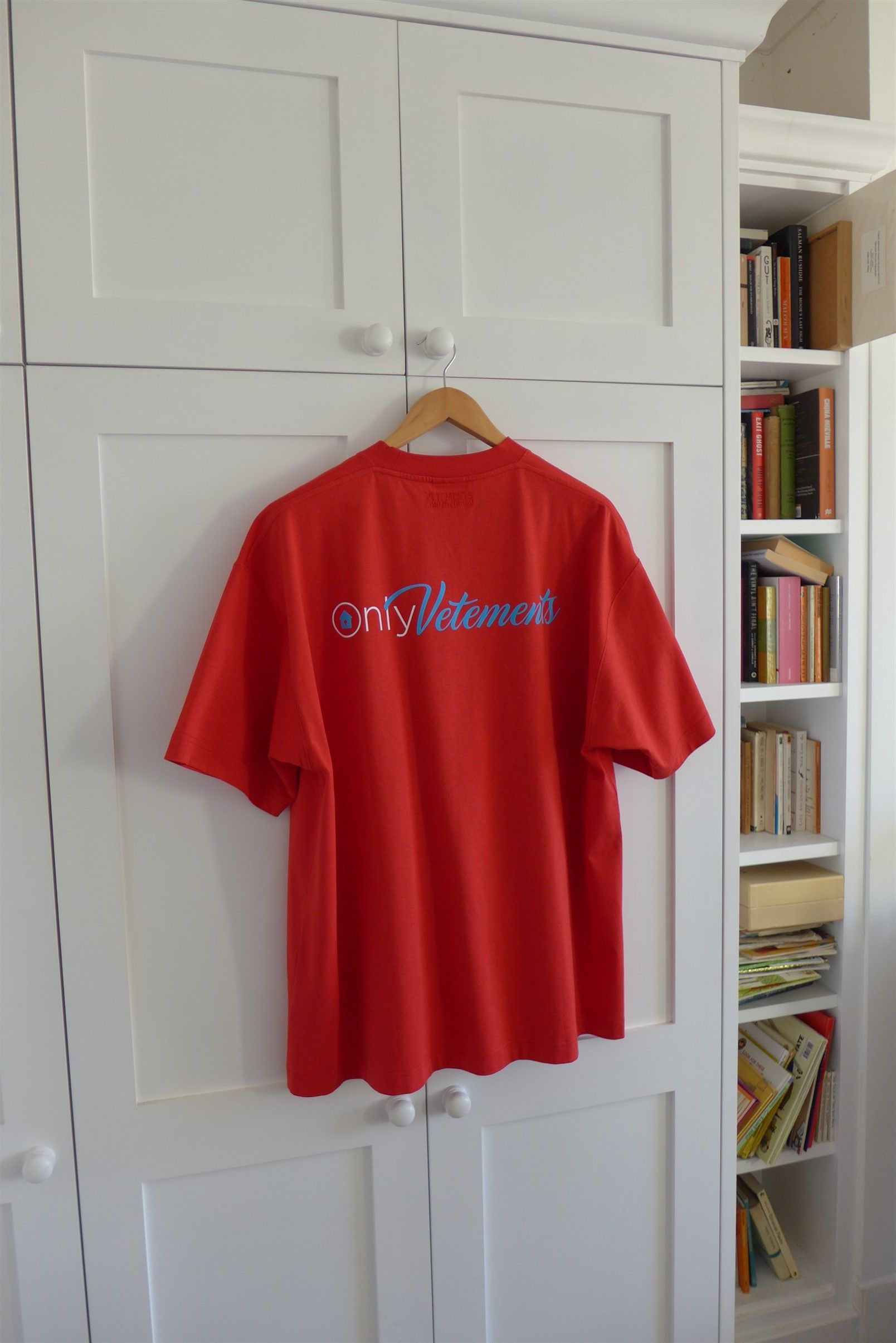 Vetements Vetements Oversized OnlyVetements Red T-Shirt Size US XS / EU 42 / 0 - 1 Thumbnail