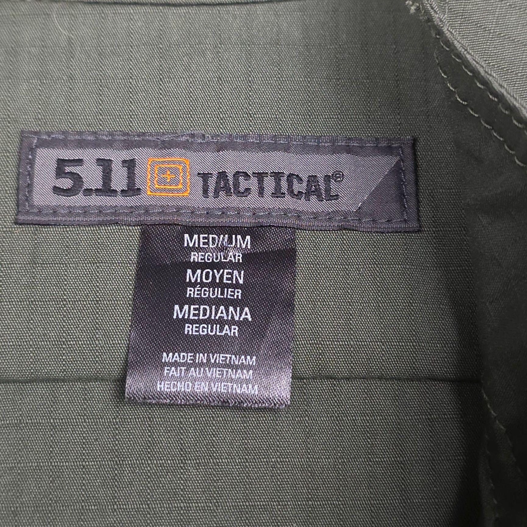 Vintage VINTAGE 5.11 TACTICAL Stryke TDU Uniform Shirt Men Medium Green Cotton Blend Size US M / EU 48-50 / 2 - 5 Thumbnail
