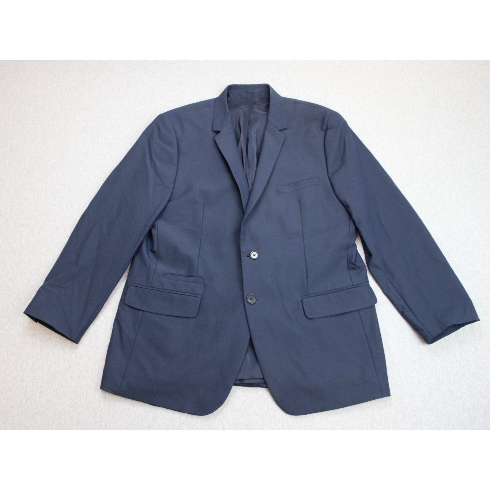 Calvin Klein Calvin Klein Blazer Mens Size XL Navy Blue Stretch Slim Fit Size 52R - 2 Thumbnail