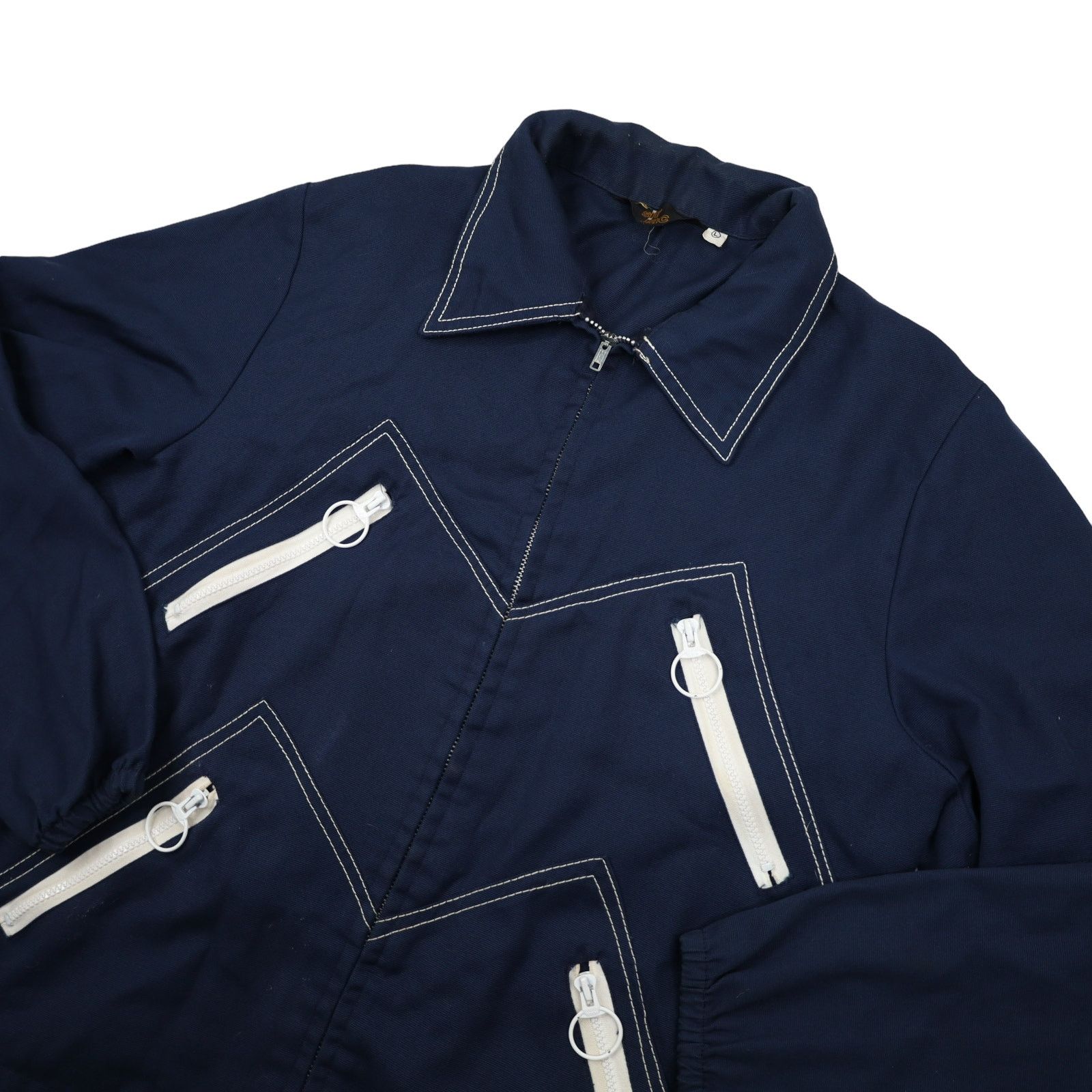 Vintage Vintage Sir Jac Multi Zipper Shirt Jacket Size US L / EU 52-54 / 3 - 2 Thumbnail