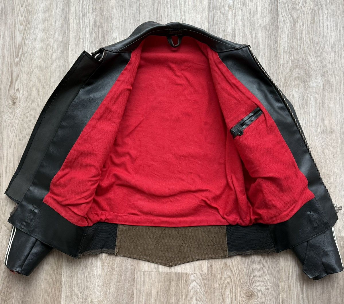 AMI Rare Vintage AMI Black Leather Racing Biker Jacket Size US L / EU 52-54 / 3 - 10 Thumbnail
