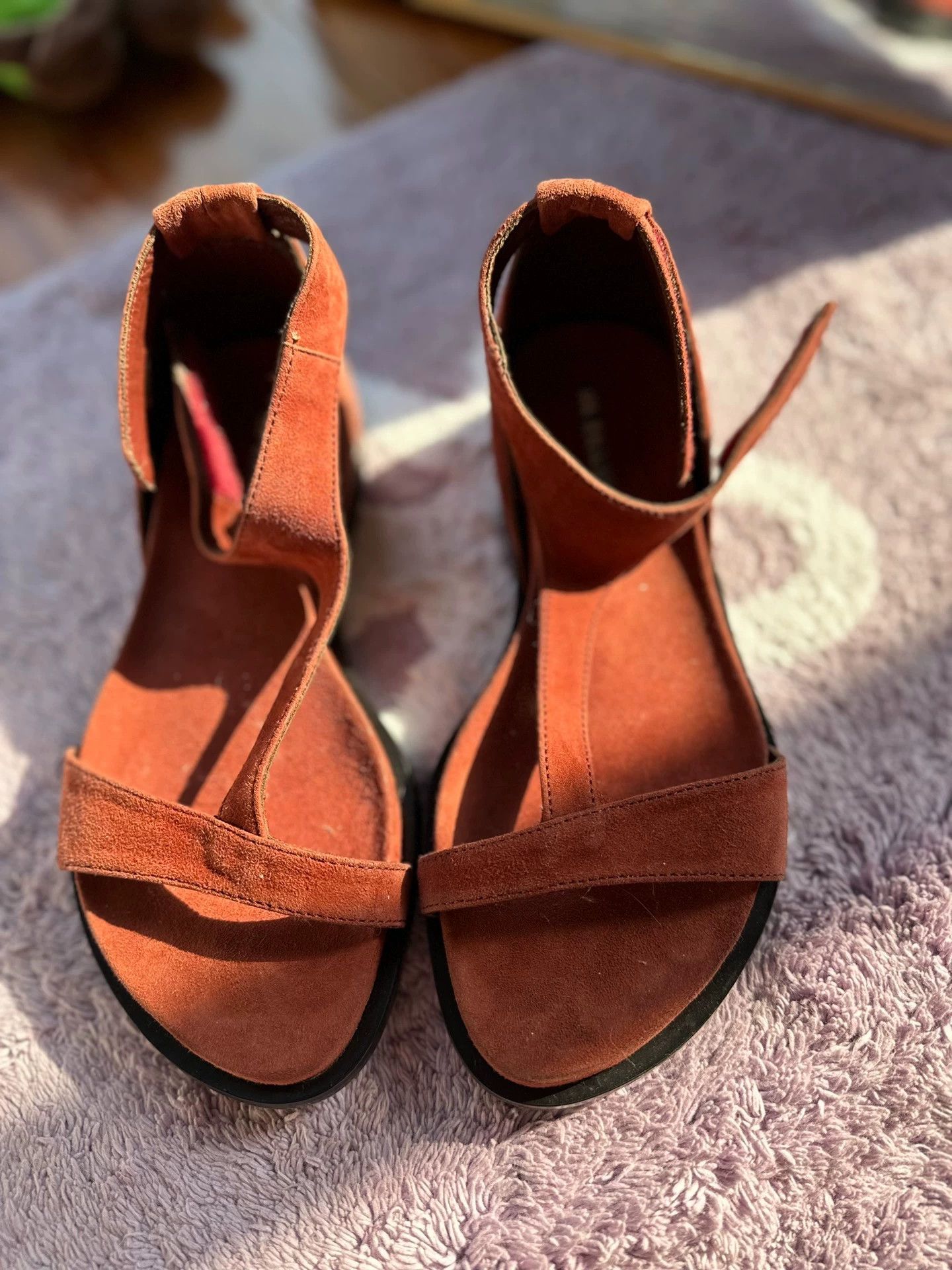 Ann Demeulemeester Ann Demeulemeester 35 Flat Sandals 98 New Leather Sole Size US 4.5 / IT 34.5 - 2 Thumbnail
