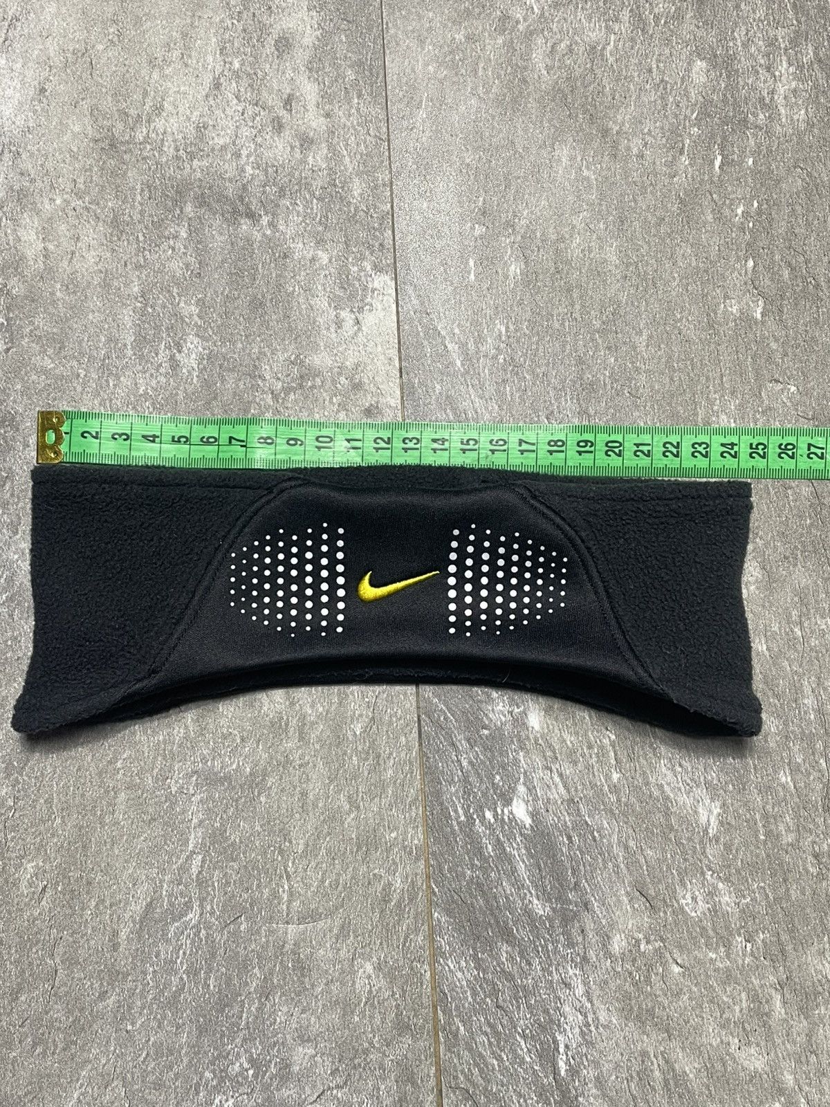 Nike Vintage Nike Fleece Reflective Headband Swoosh 90s Y2k Size ONE SIZE - 6 Thumbnail