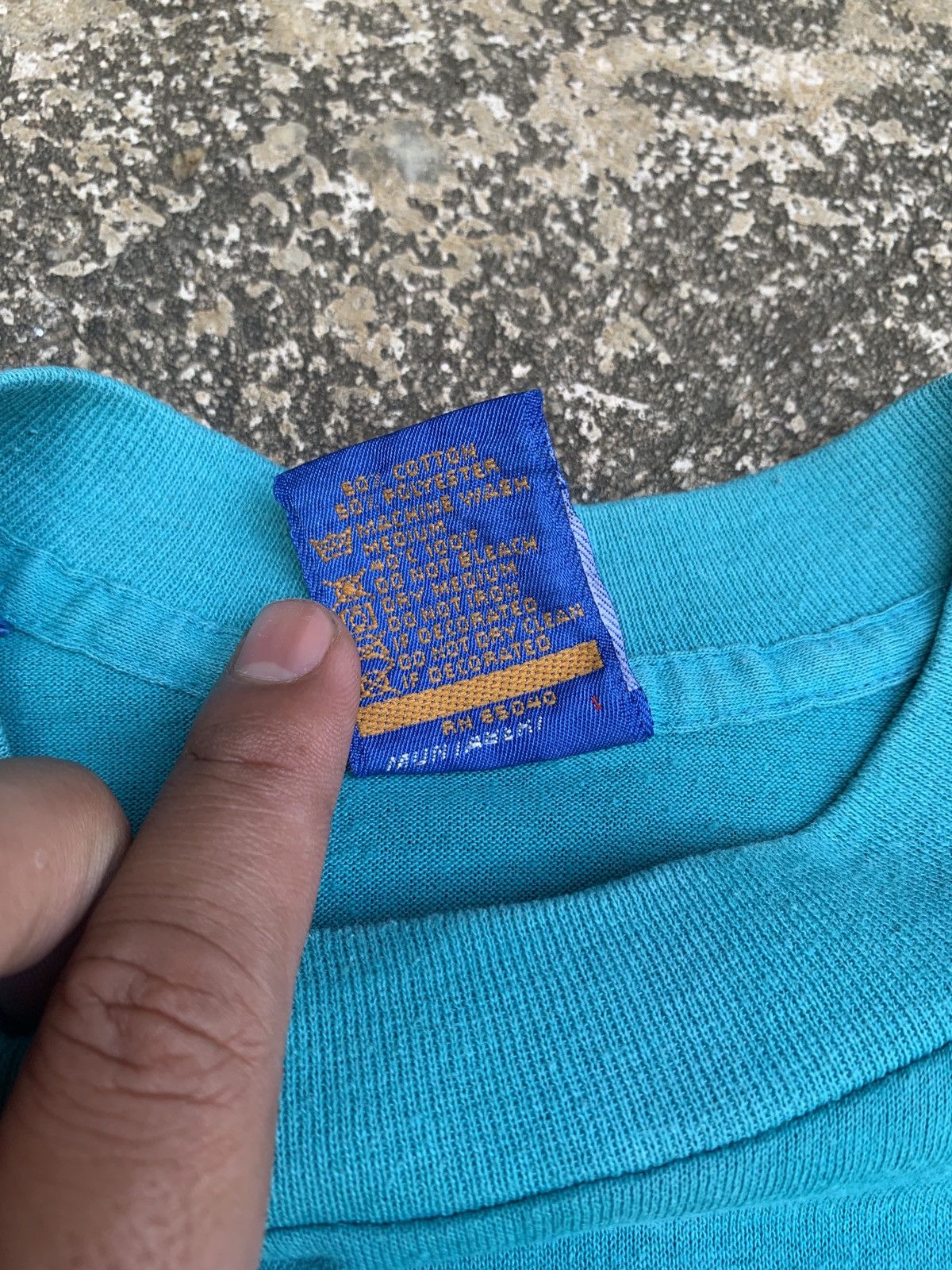 Ocean Pacific 1988 Ocean Pacific Vintage Teal Surf Graphic Tee Size L / US 10 / IT 46 - 11 Thumbnail