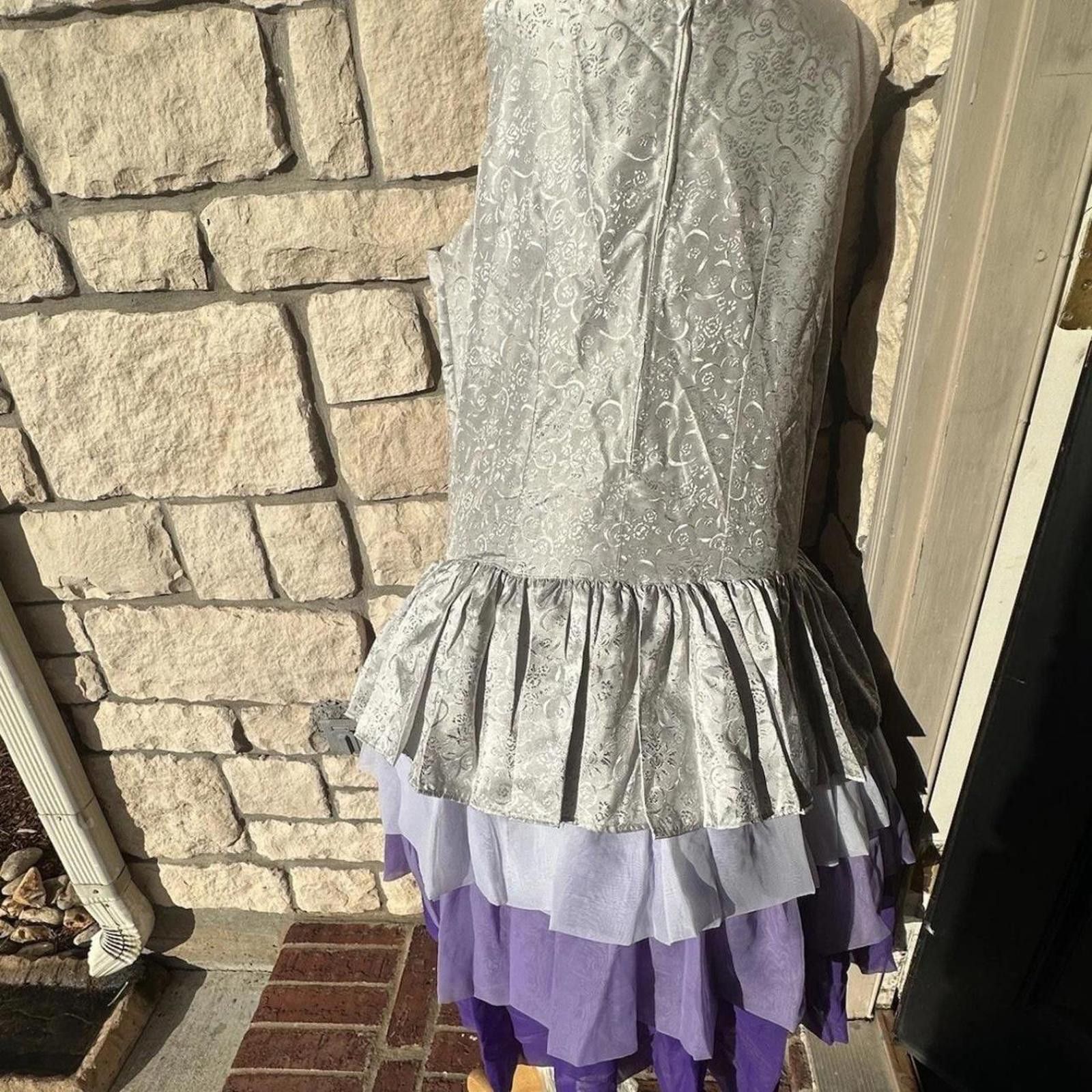 Other Purple and silver dress #fairycore #whimsygoth Size M / US 6-8 / IT 42-44 - 4 Thumbnail