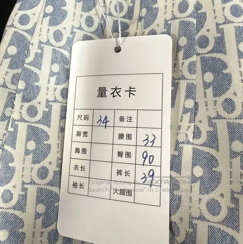 Dior Dior Colorblock Cotton Women's Shorts . Size 22" - 9 Thumbnail