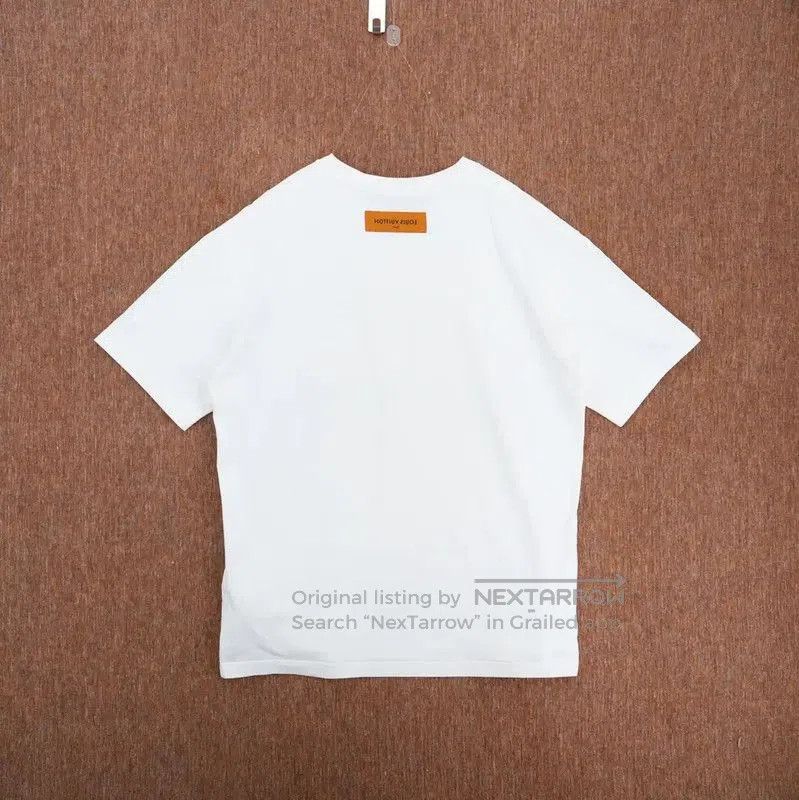 Louis Vuitton Louis Vuitton White Graffiti T-Shirt for Men . Size US XL / EU 56 / 4 - 2 Thumbnail
