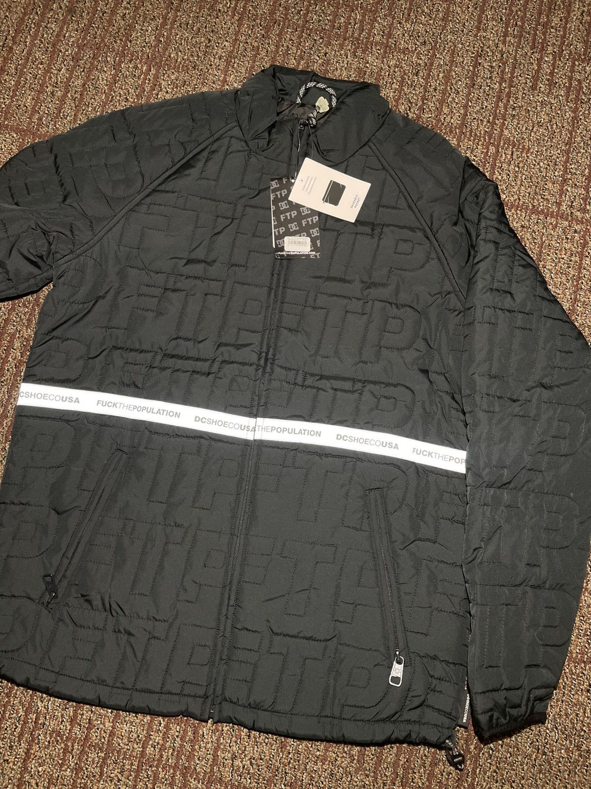 Fuck The Population FTP x DC Anecdote Insulator Full Zip Packable Snow Puffer Size US M / EU 48-50 / 2 - 1 Thumbnail