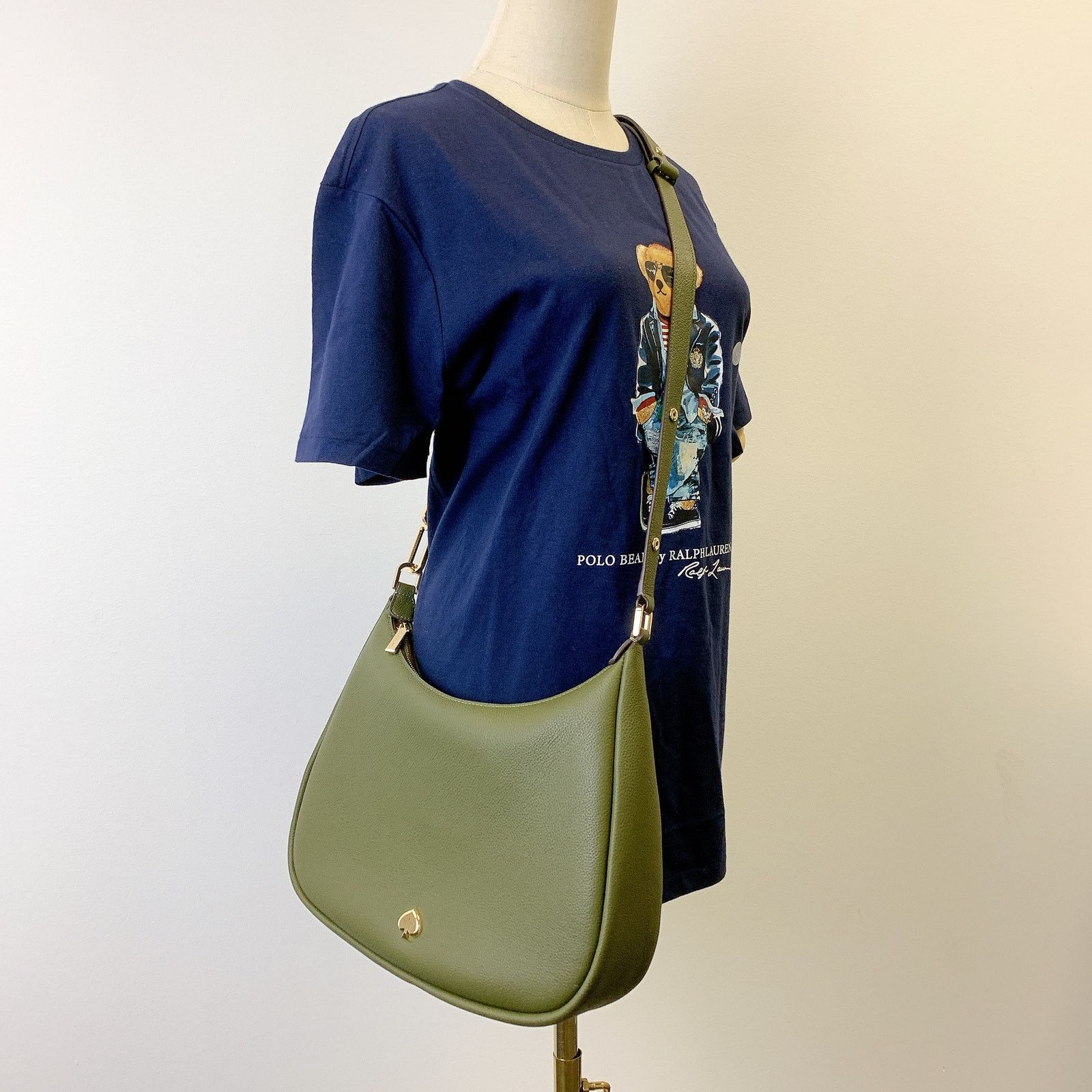 Kate Spade kate spade KKO55 Kayla Large Shoulder Bag IN Seaweed Size ONE SIZE - 2 Thumbnail