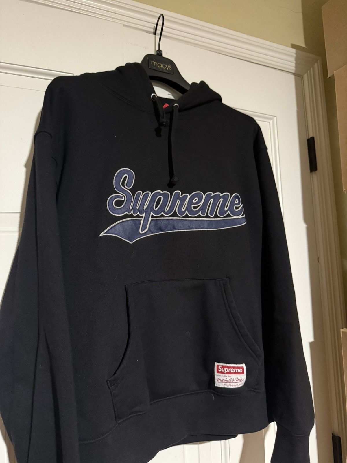 Mitchell & Ness × NCAA × Supreme Supreme NCAA Georgetown Hoyas Hoodie Size US M / EU 48-50 / 2 - 2 Thumbnail
