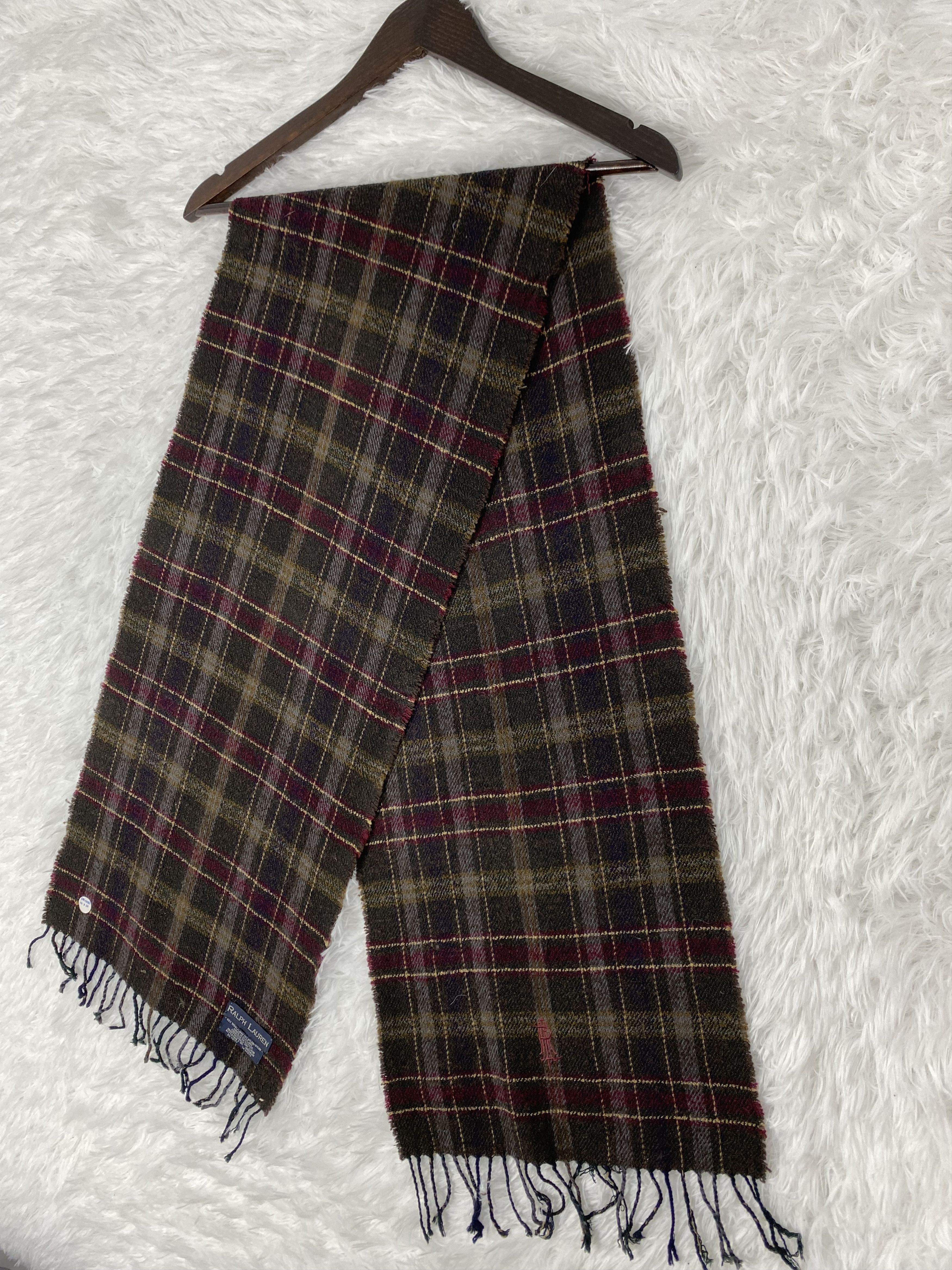 Ralph Lauren Vintage Ralph Lauren Scarf / Muffler Neckwear PM0056 Size ONE SIZE - 5 Thumbnail