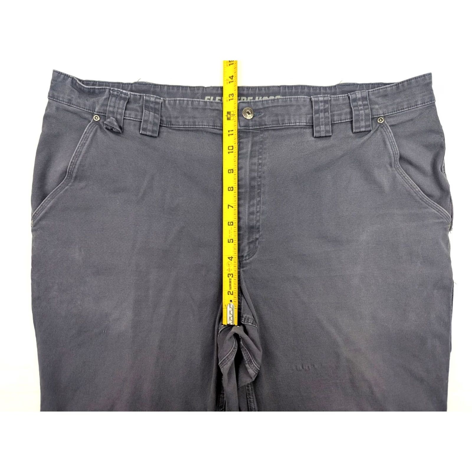Vintage Duluth Trading Flex Fire Hose Relaxed Carpenter Pant Men 43 Gray Fire Hose Pant Relaxed Carpenter Duluth Men 43 Gray Size US 43 - 4 Thumbnail