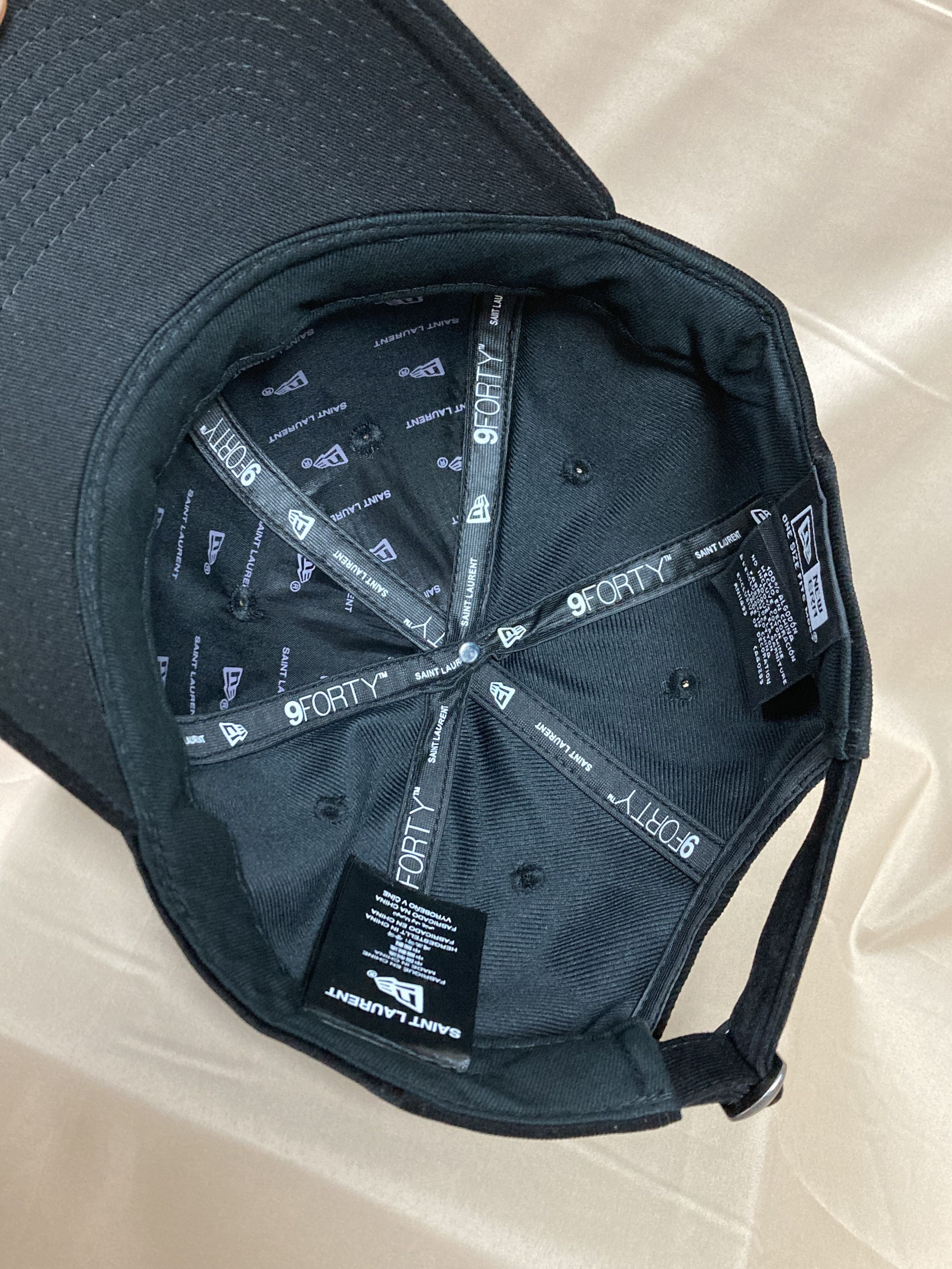 Yves Saint Laurent YSL Sunscreen baseball Corduroy cap Size ONE SIZE - 11 Thumbnail