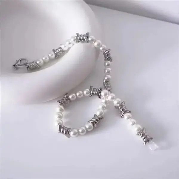 Jewelry Elegant White Imitation Pearl Necklace Size ONE SIZE - 3 Thumbnail