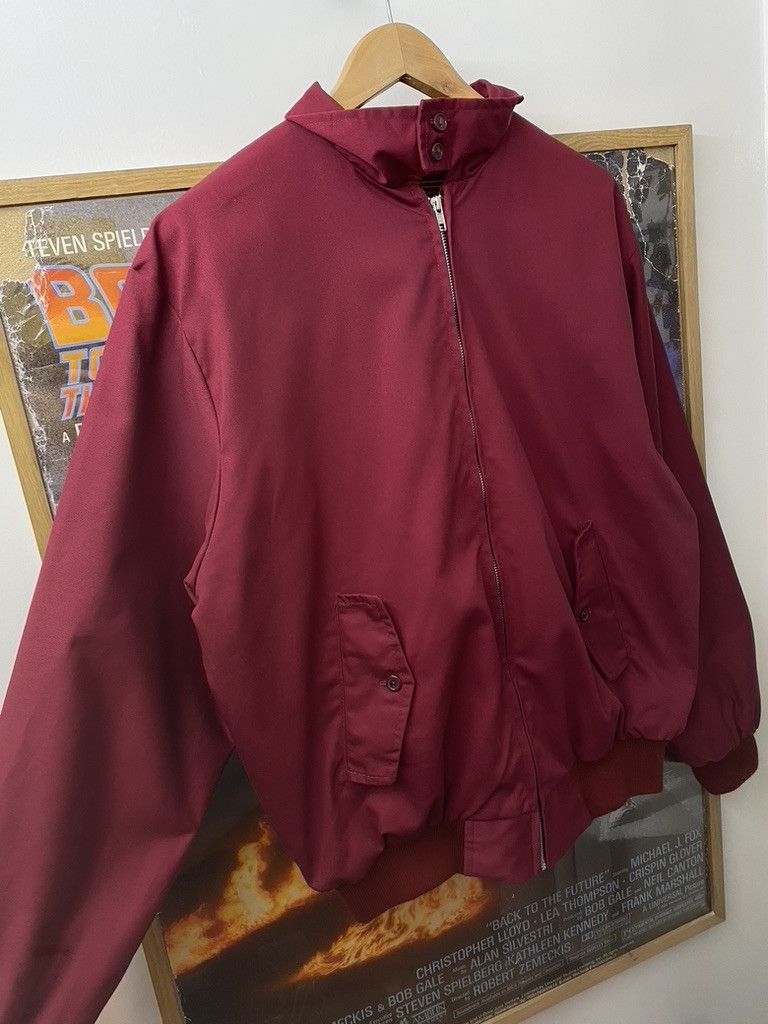 Vintage 90s Vintage England Made Essentials Style Harrington Jacket Size US XL / EU 56 / 4 - 5 Thumbnail