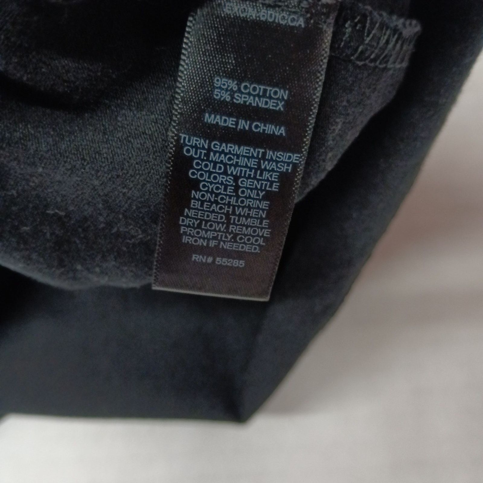 Express Express Fitted Polo Shirt Men's S Black Collar Cotton Blend Size US S / EU 44-46 / 1 - 6 Thumbnail