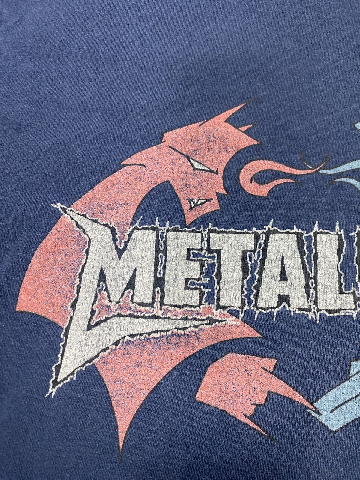 Band Tees Rare Vintage Metallica Band Tee Shirt Size US M / EU 48-50 / 2 - 7 Thumbnail