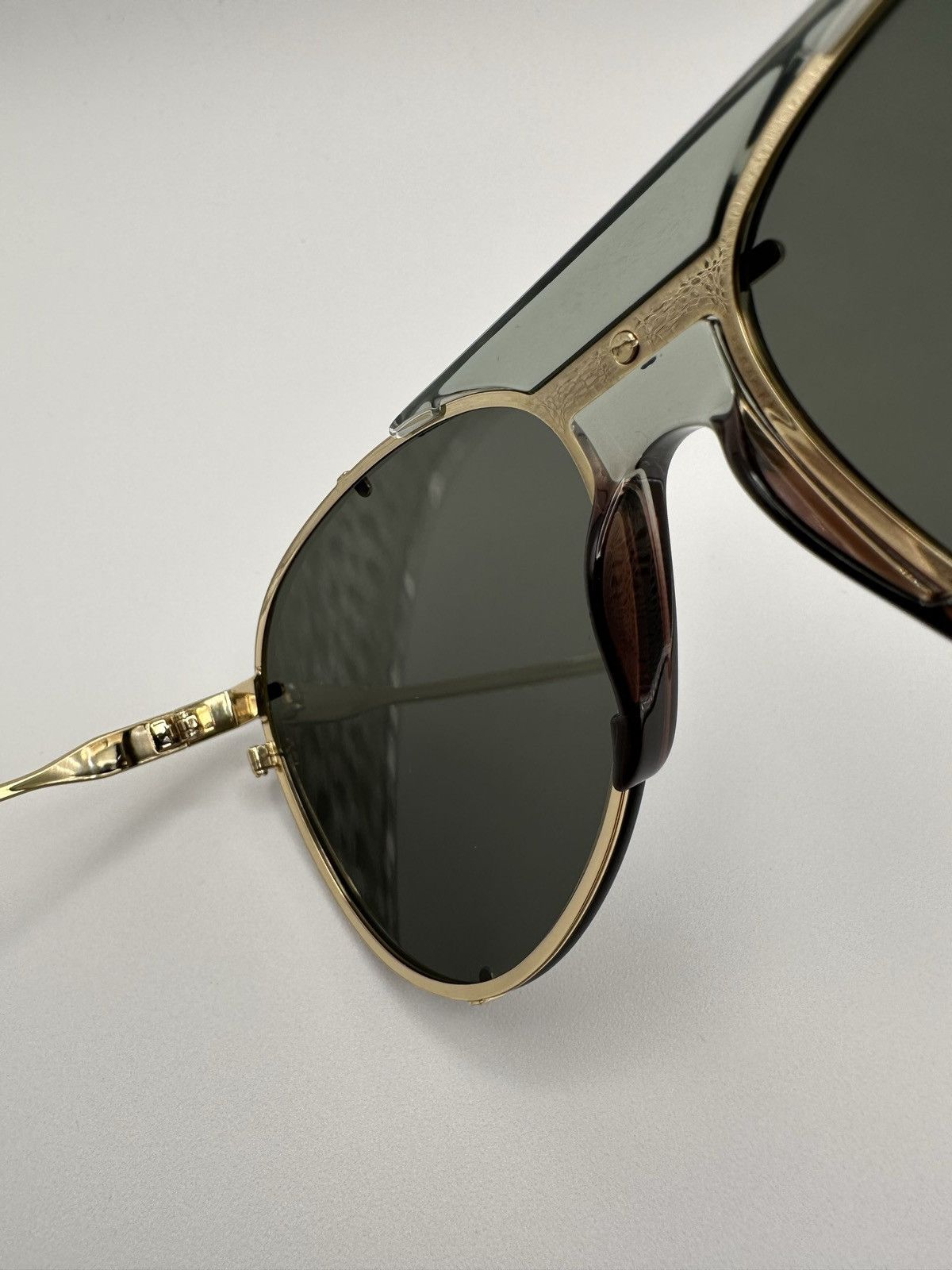 Gucci Gucci Aviator Sunglasses Size ONE SIZE - 5 Thumbnail
