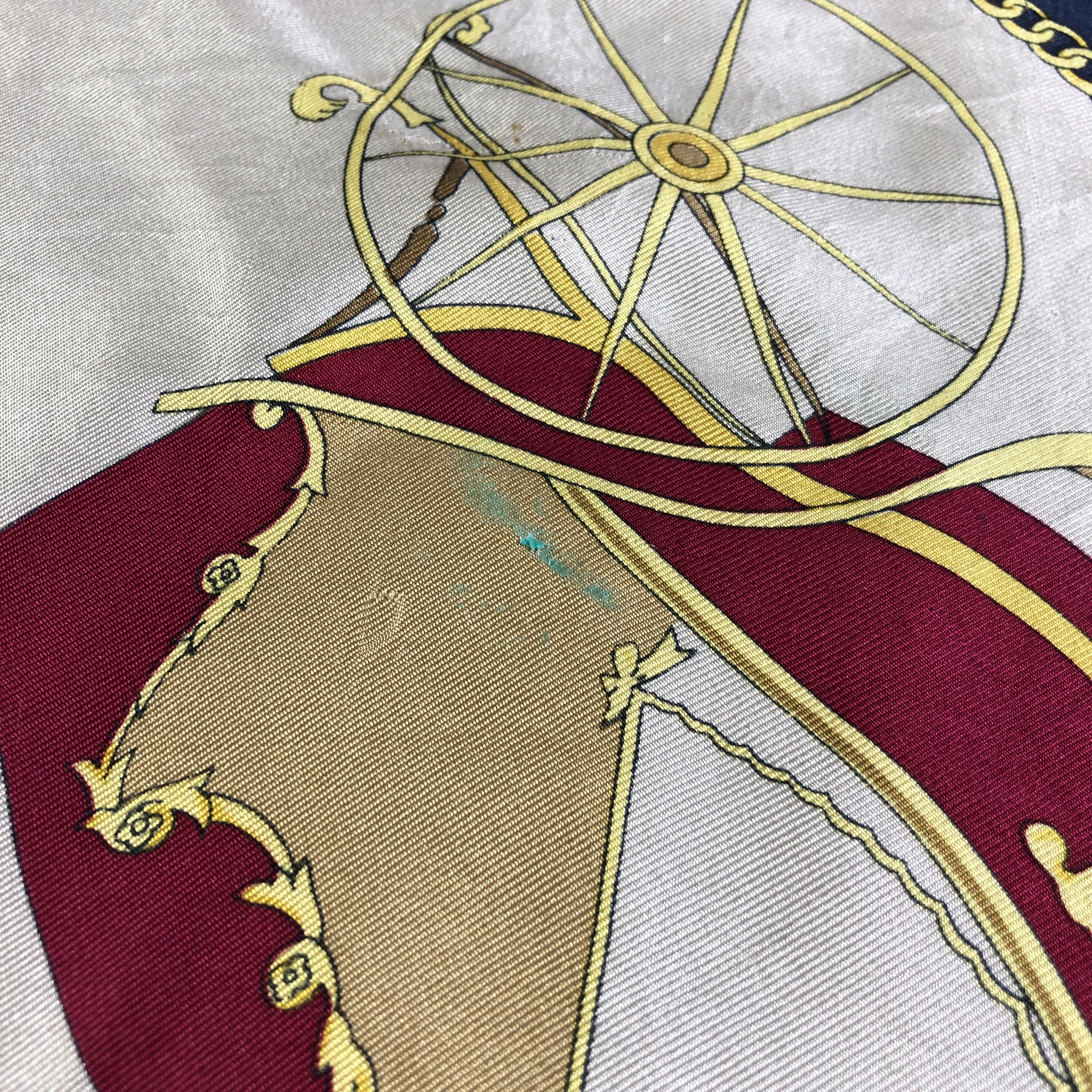 Japanese Brand Luxury Carriage Silk Scarf M1015 Size ONE SIZE - 10 Thumbnail