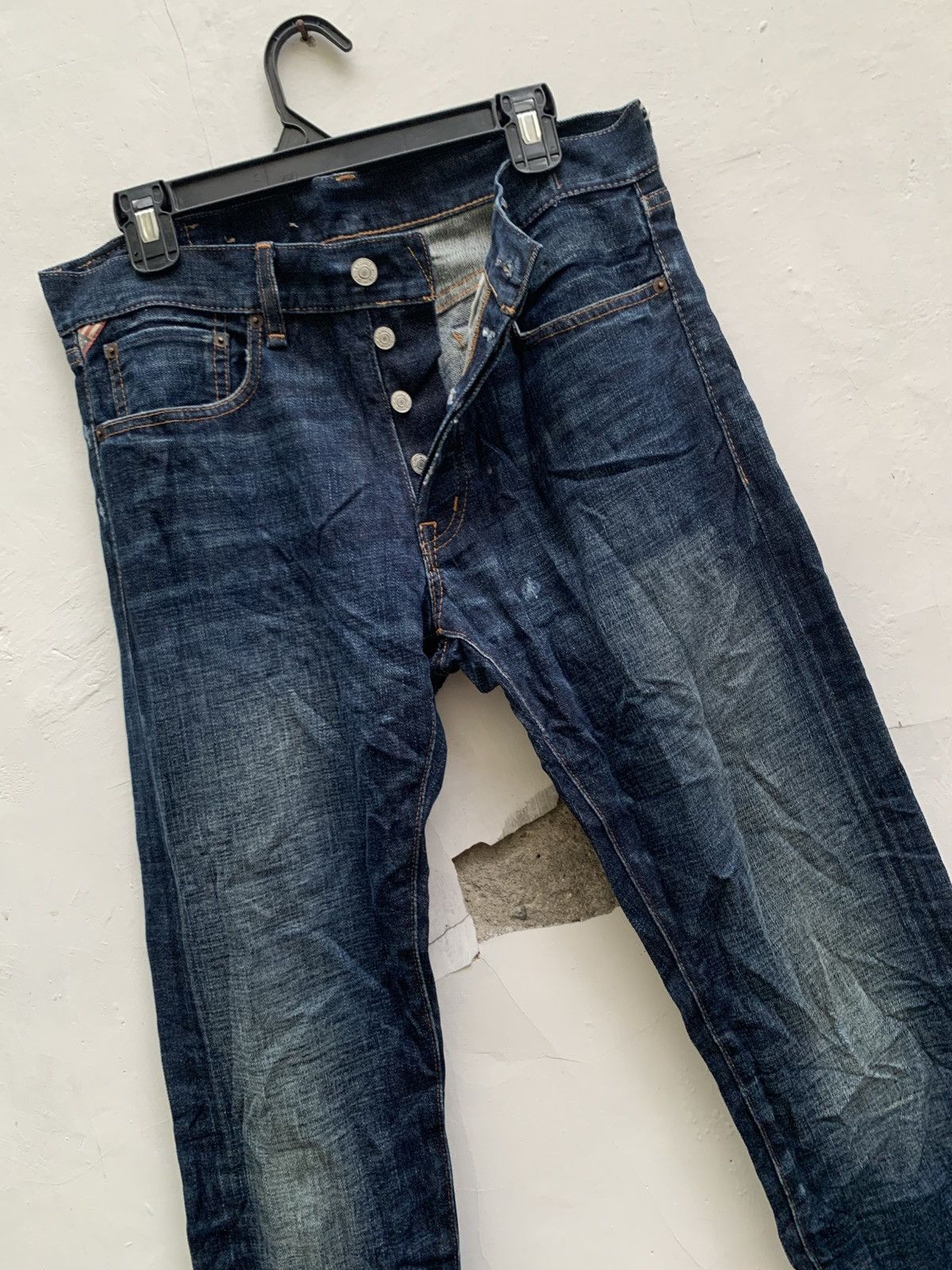Polo Ralph Lauren Denim and supply ralph lauren ripped distressed slim denim Size US 32 / EU 48 - 2 Thumbnail